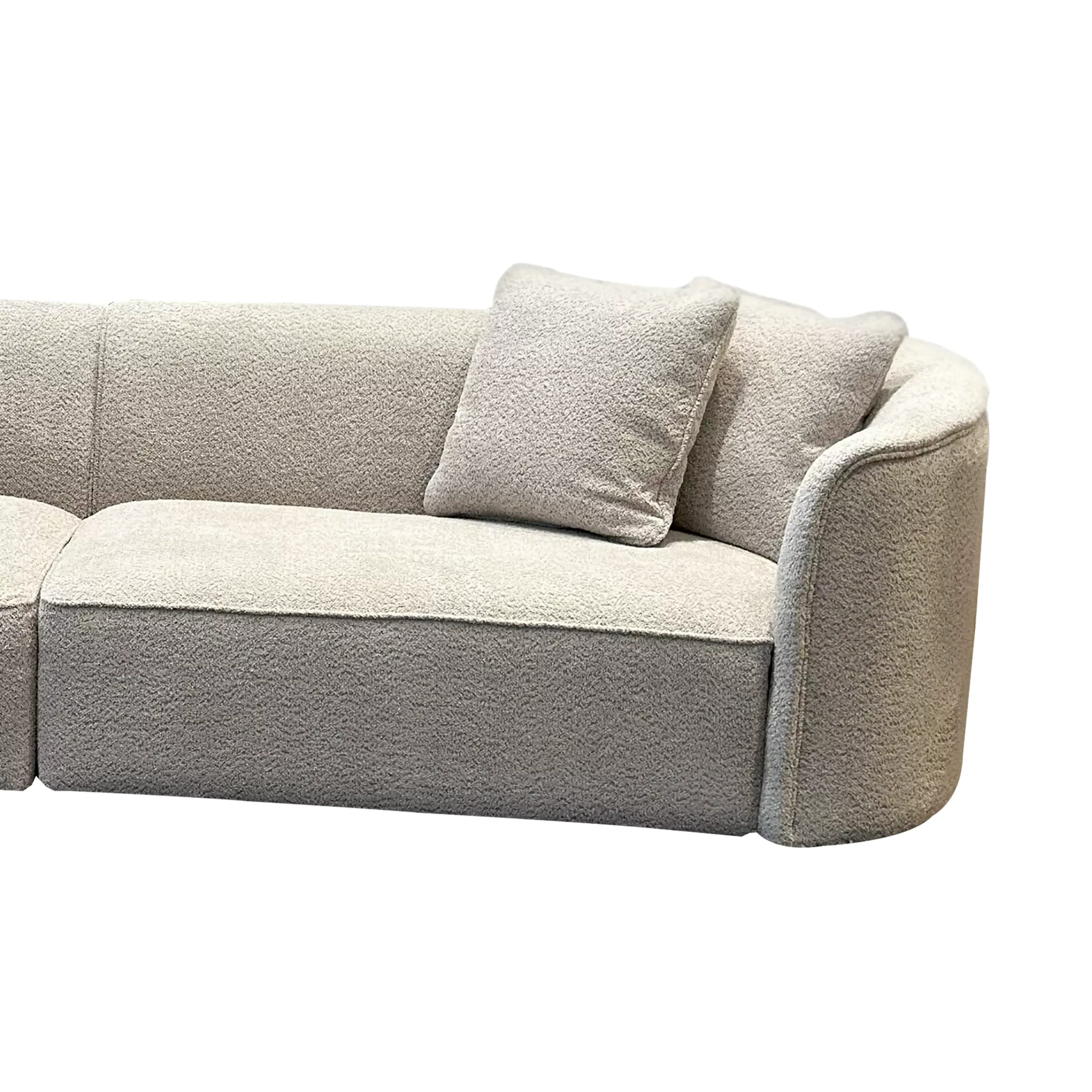 Melzo Right Curve Sofa 2 United Furniture