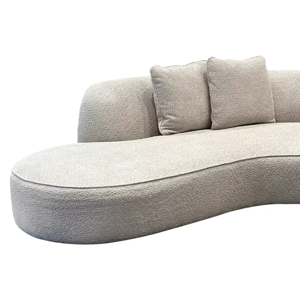 Melzo Right Curve Sofa 3 United Furniture