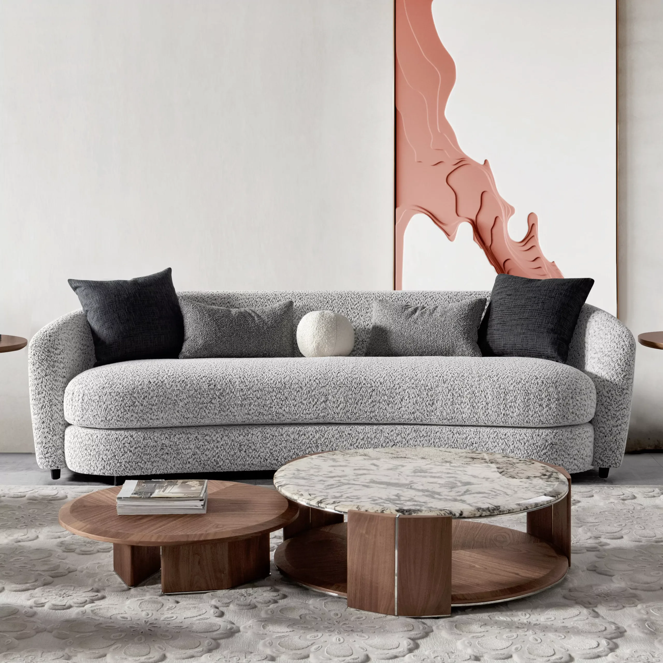 Ossona 4seaterbg United Furniture