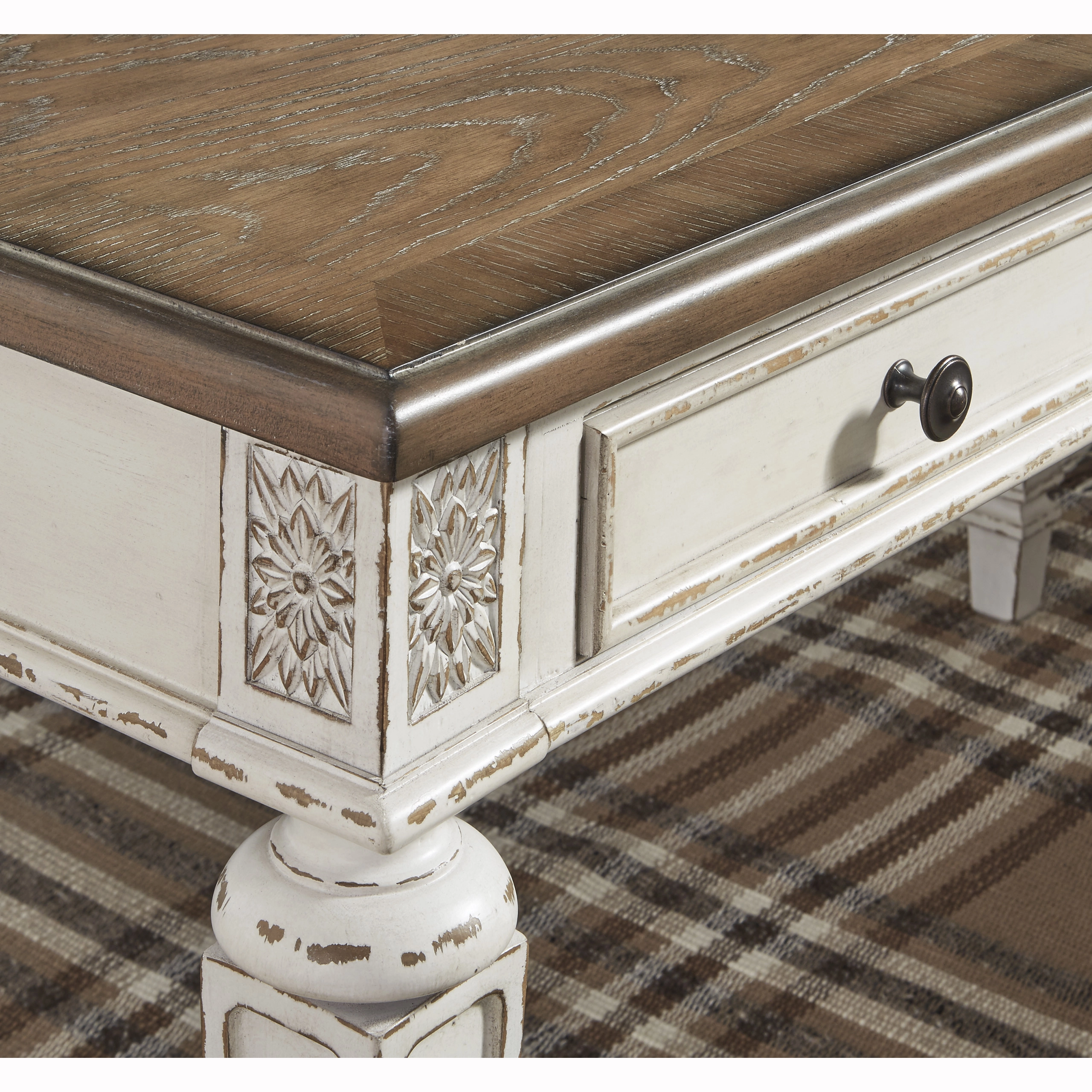 Realyn Office Desk Swatch United Furniture