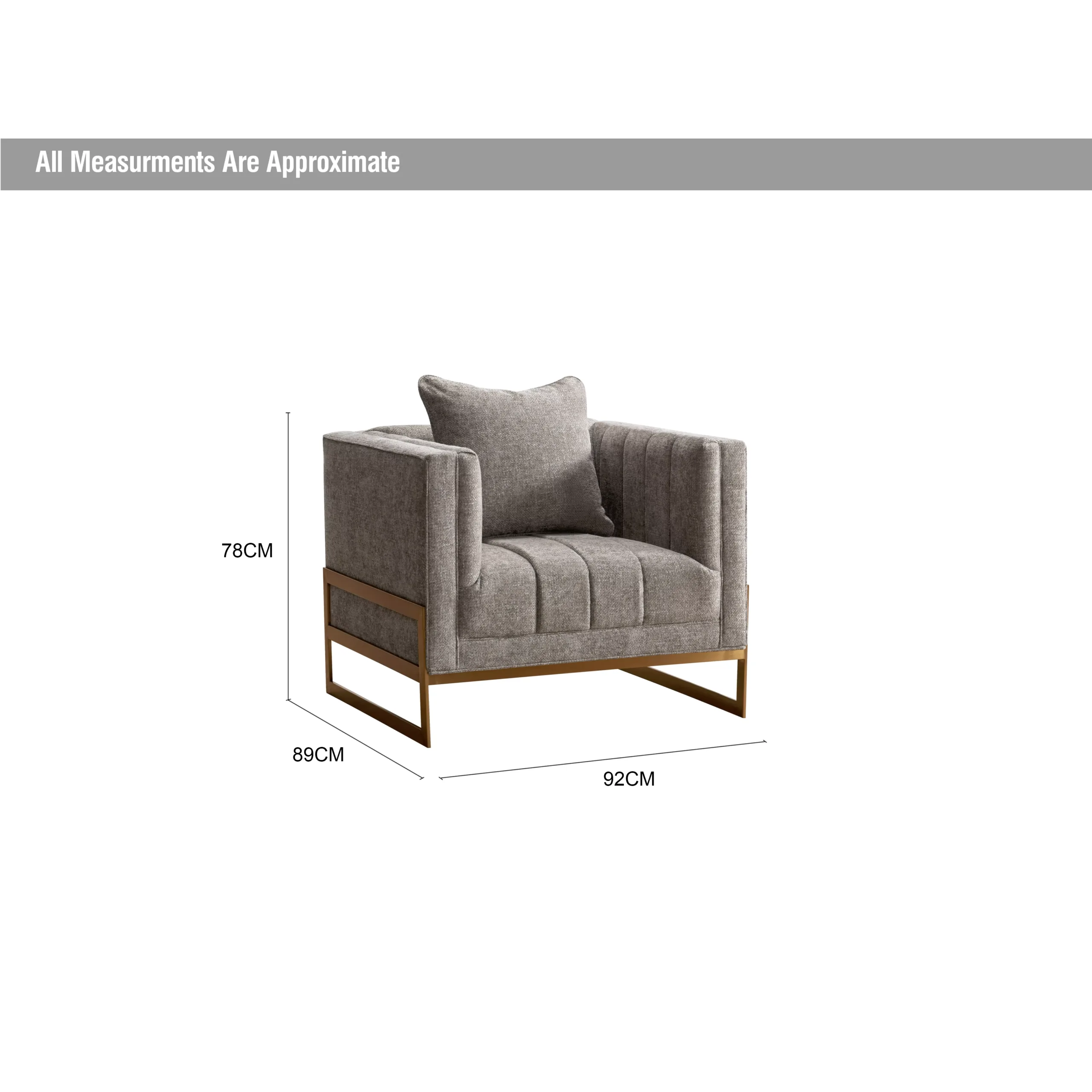 Rouen Single Seater Dim United Furniture