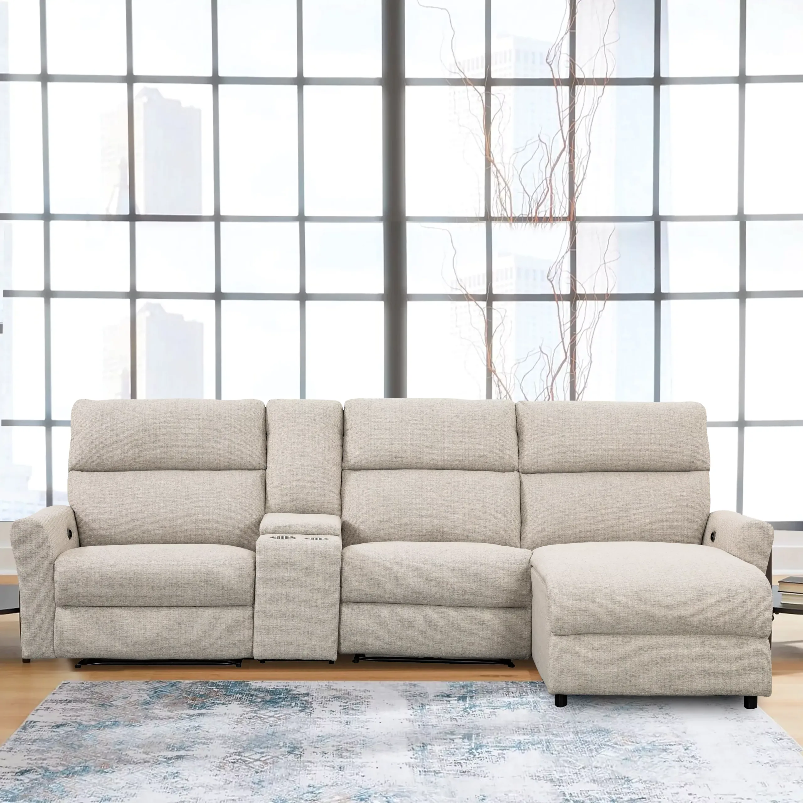 Alonso Left Corner Sofa United Furniture