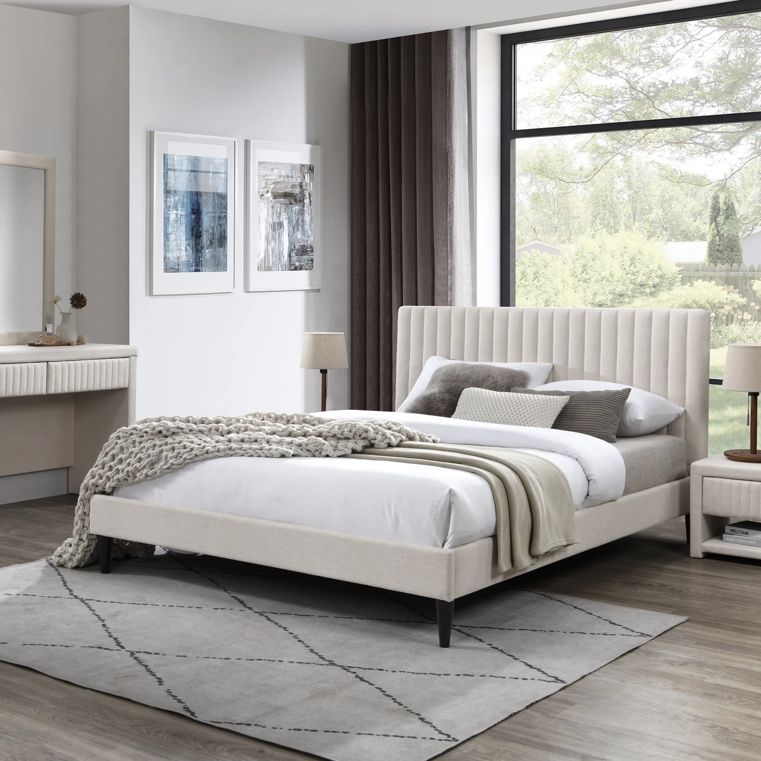Nastya King Bed Bg United Furniture