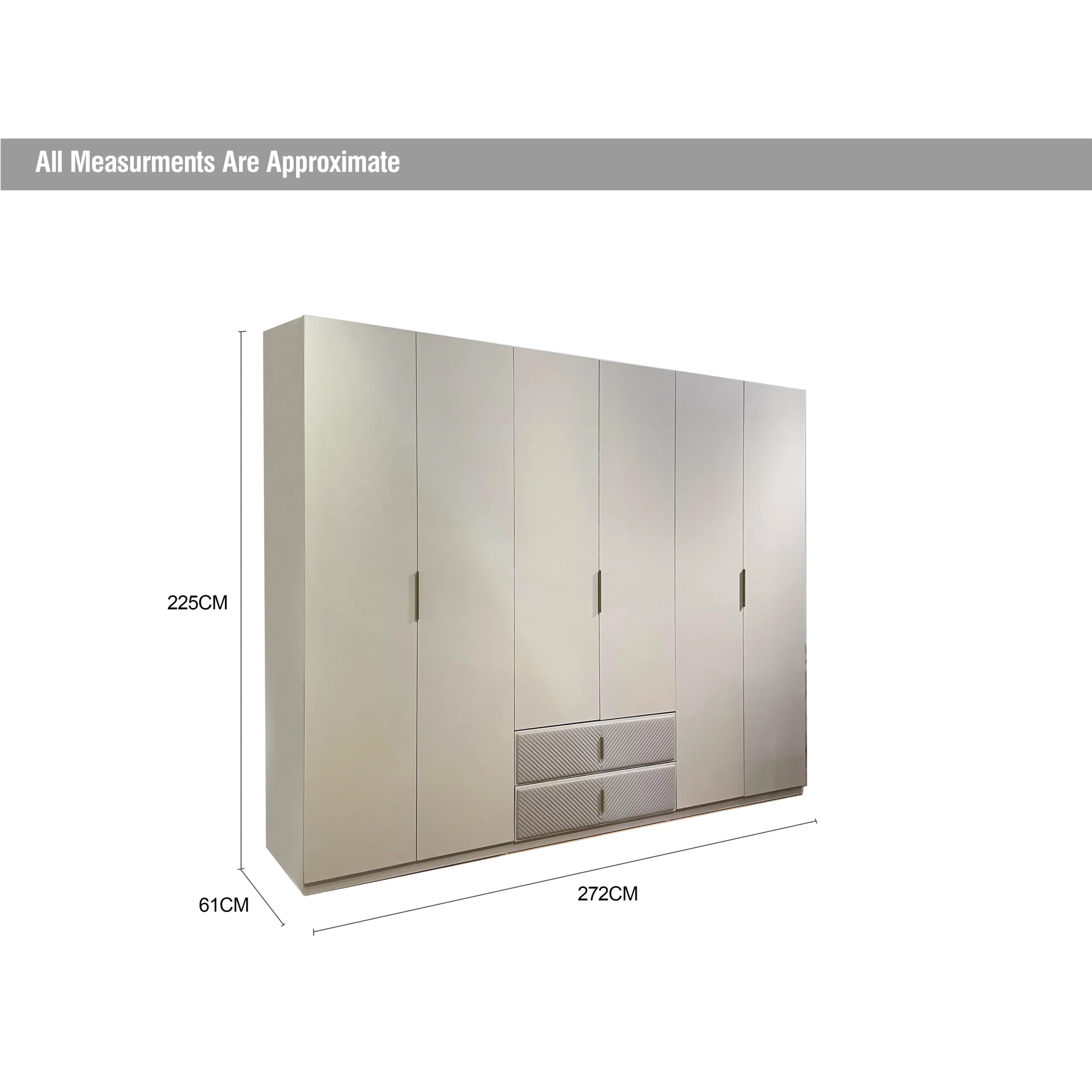 Vaisley Wardrobe Dim 2 United Furniture