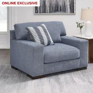 Belvoir Chair And Half - Denim