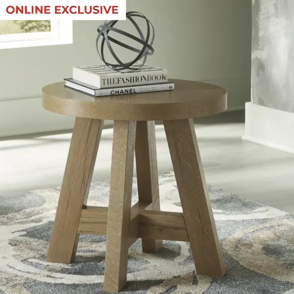 Brinstead Oval End Table