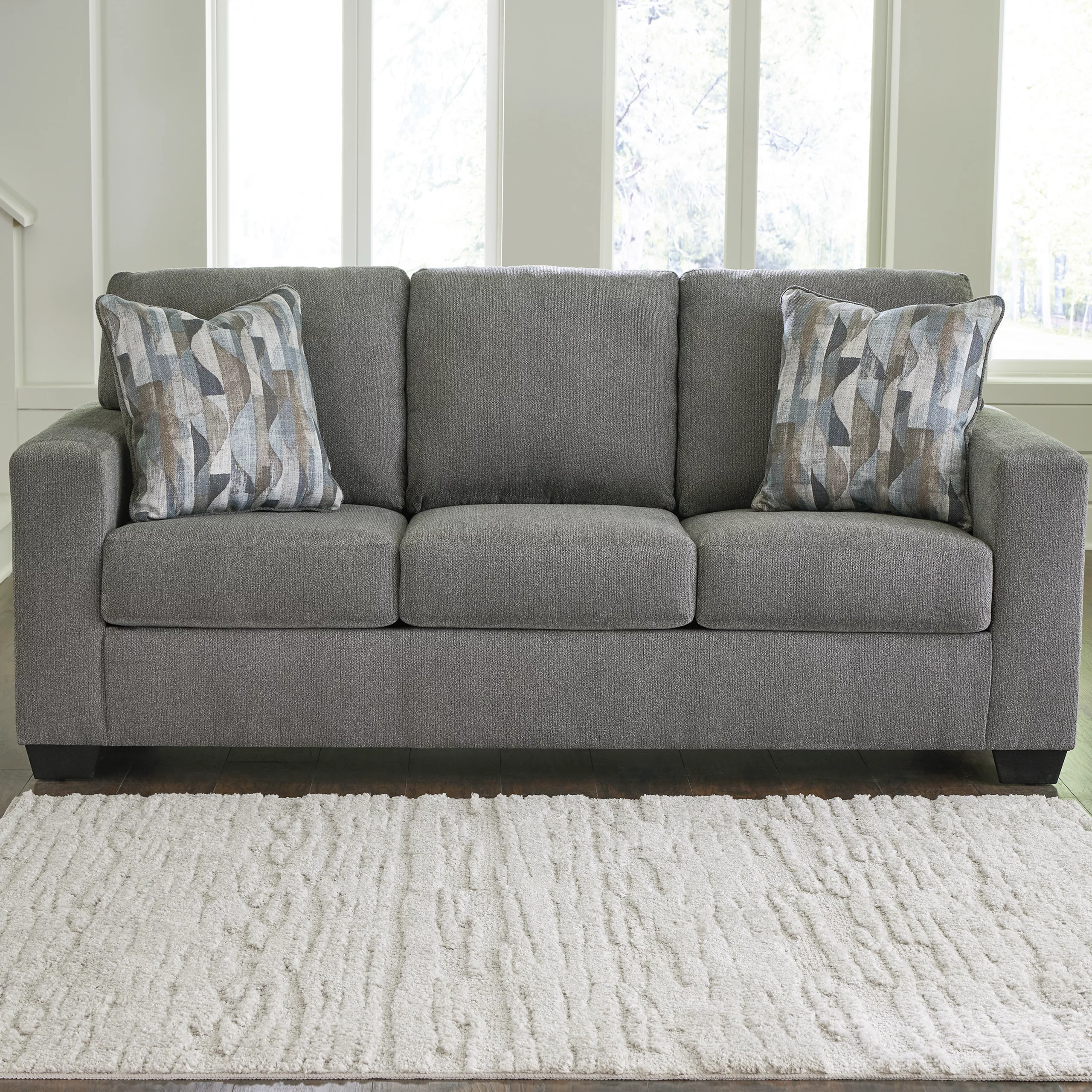 Deltona Sofa Sleeper Graphite Bg Scaled United Furniture