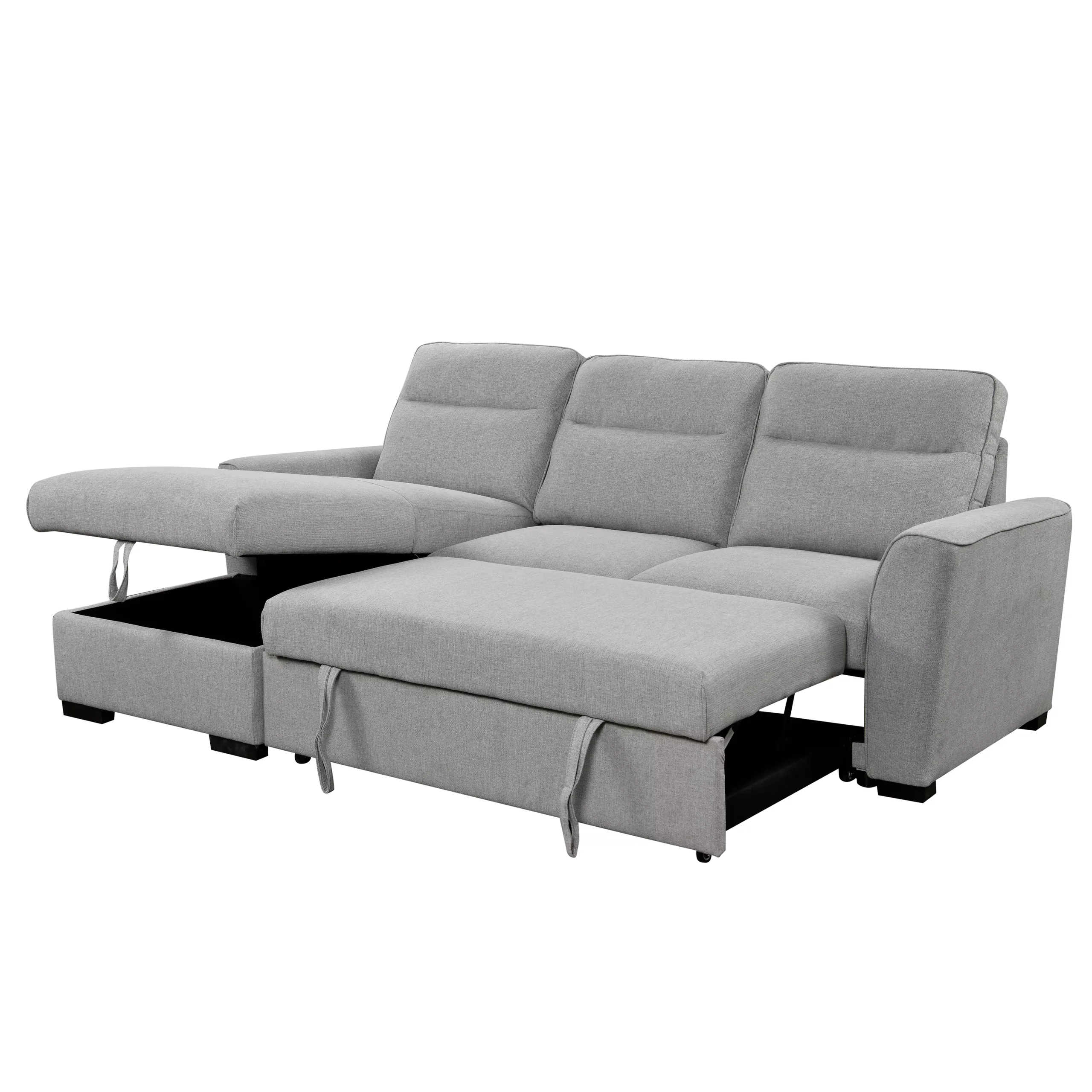 Dobre Right Sofa Bed Grey United Furniture