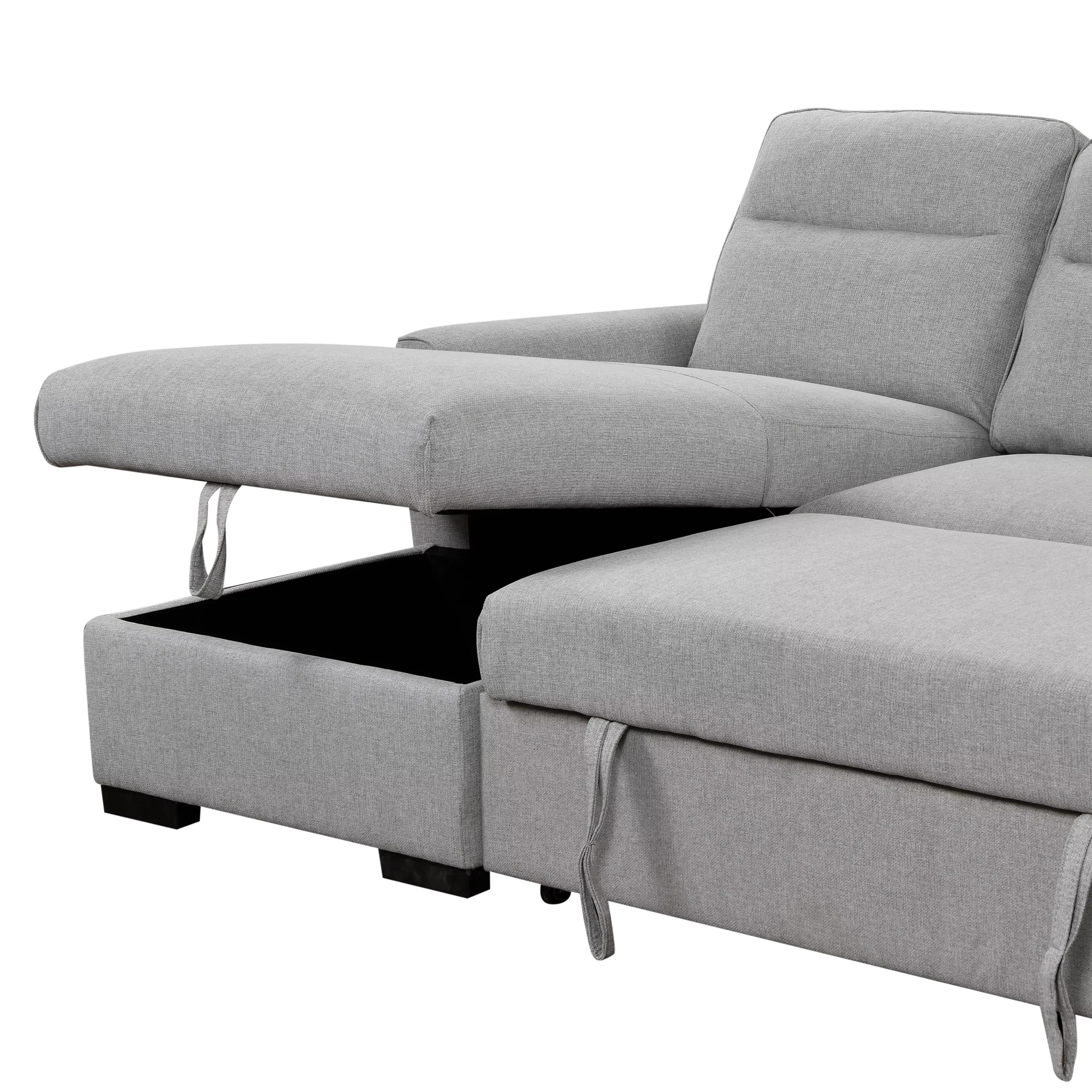 Dobre Right Sofa Bed Grey 3 United Furniture
