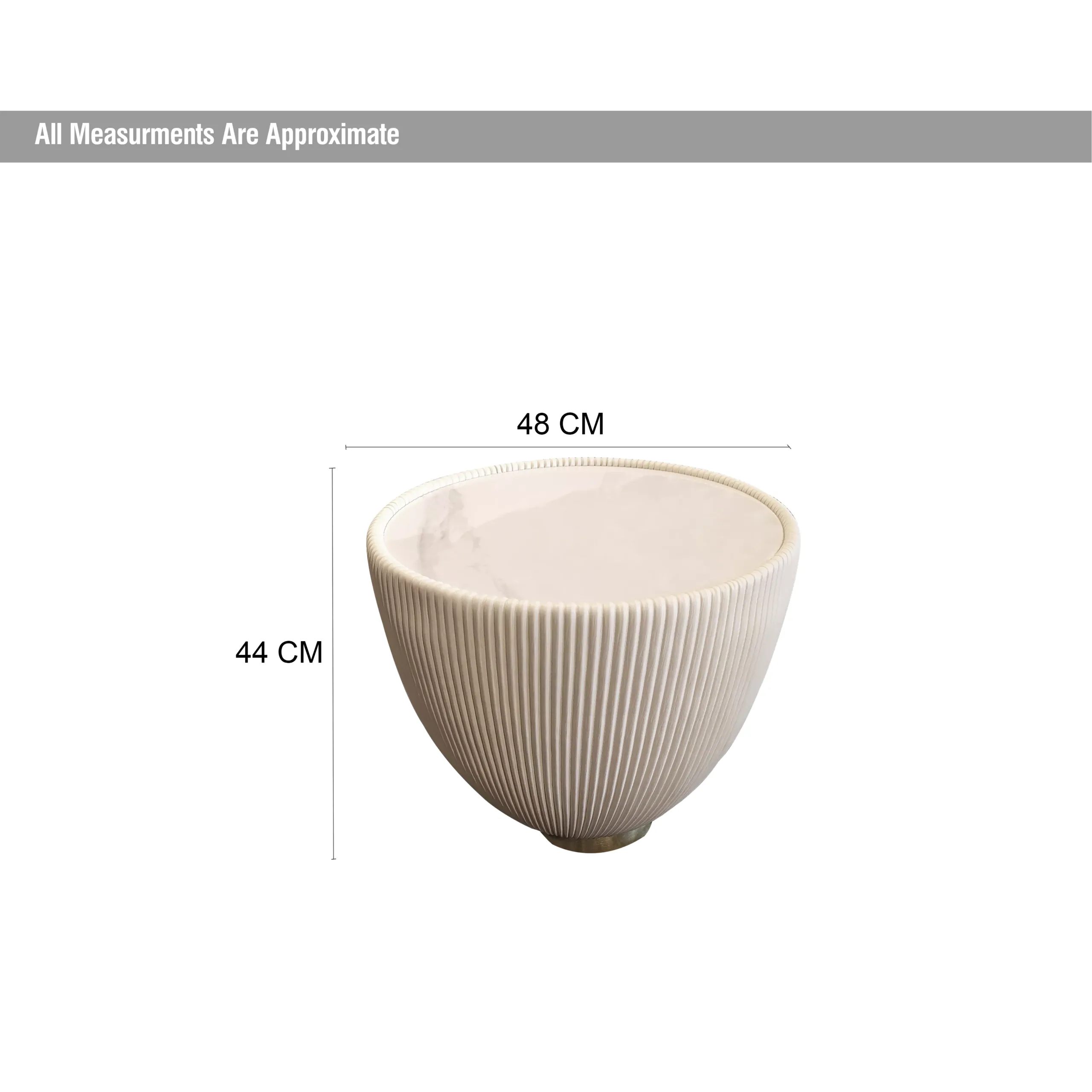 Juno Round End Table Dim United Furniture