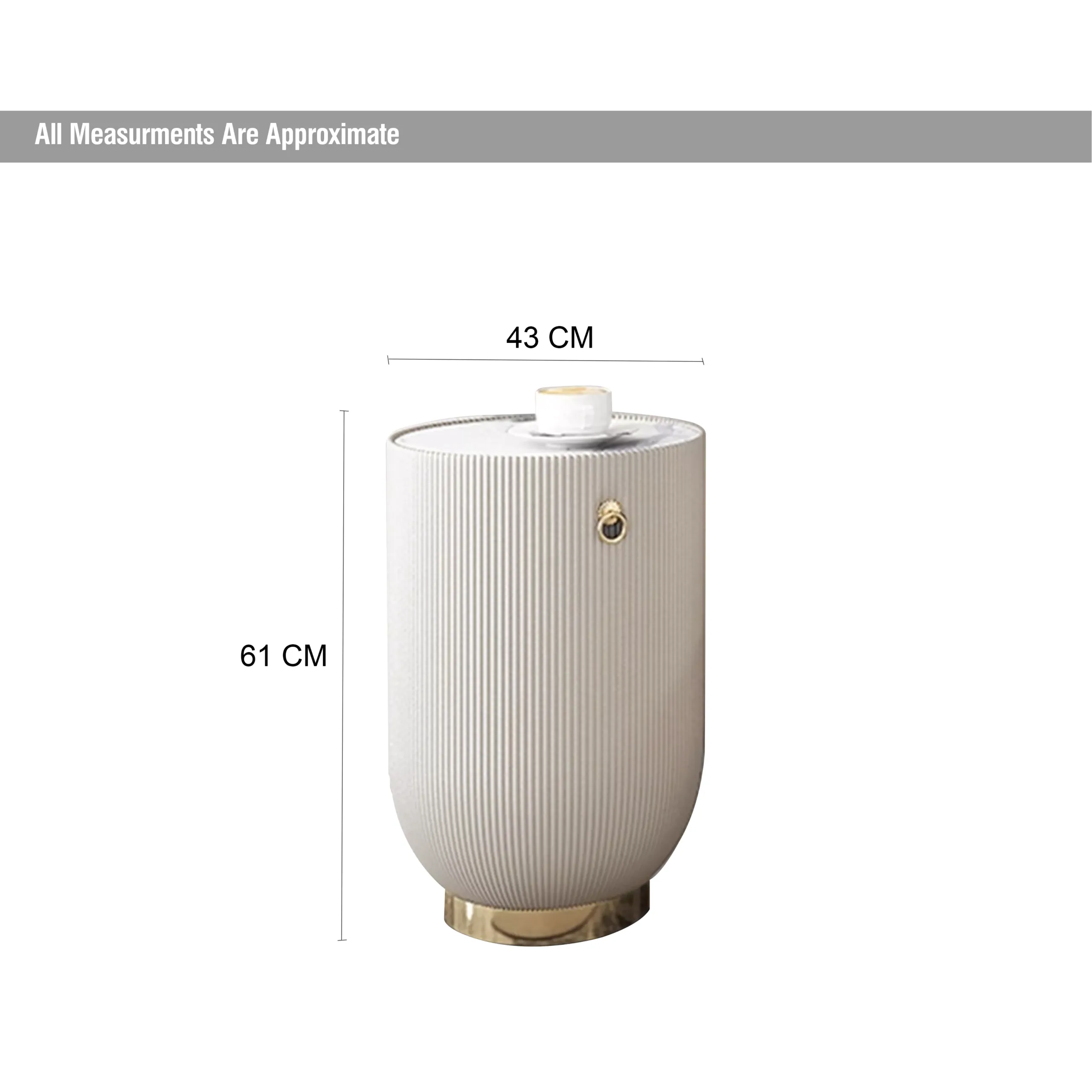 Juno Round Side Table Dim United Furniture