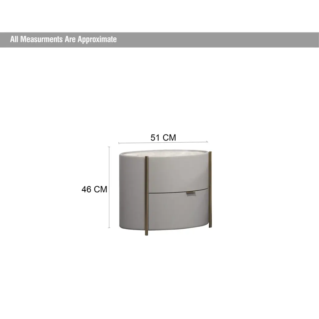 Malpensa Night Stand Dim United Furniture