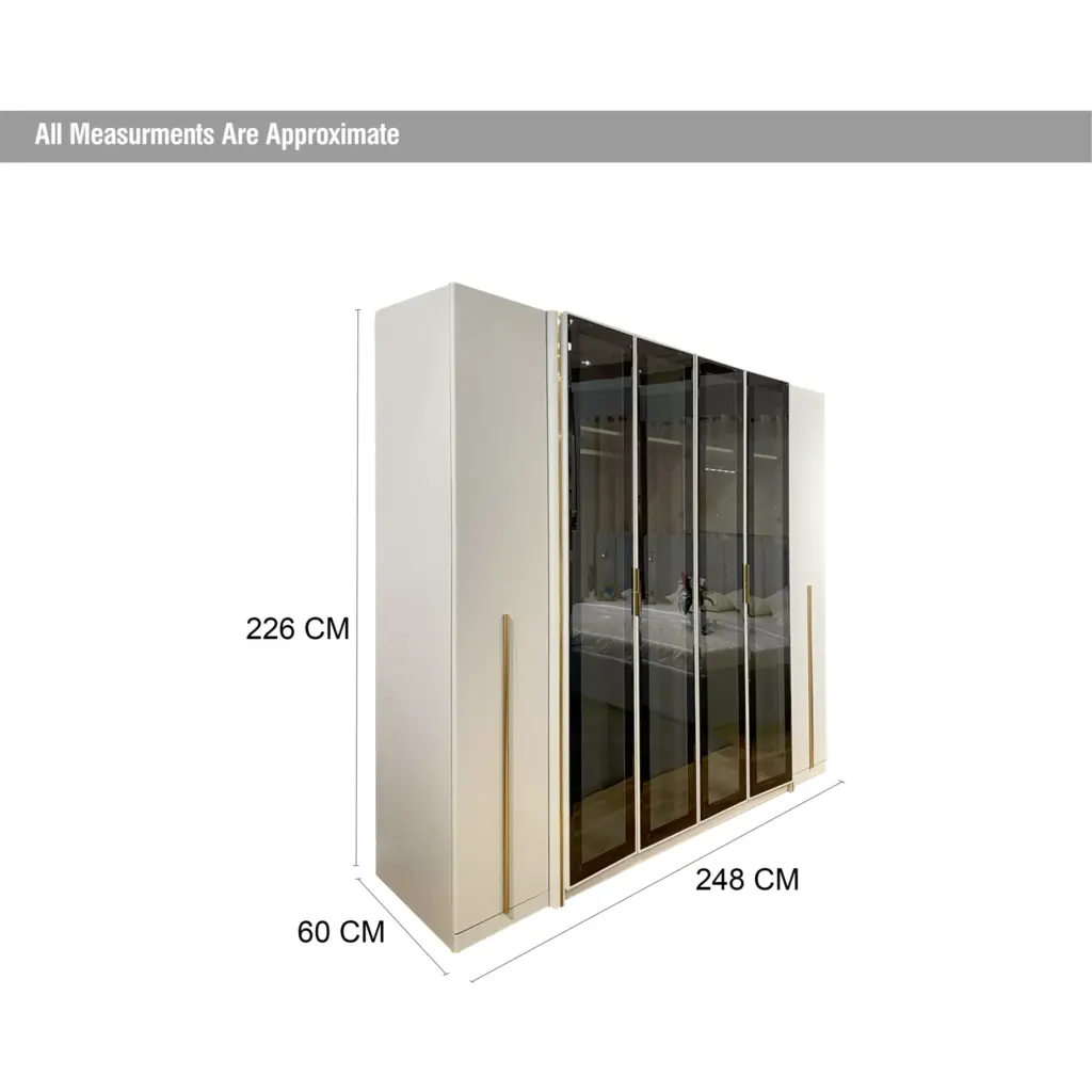 Malpensa Wardrobe Dim United Furniture
