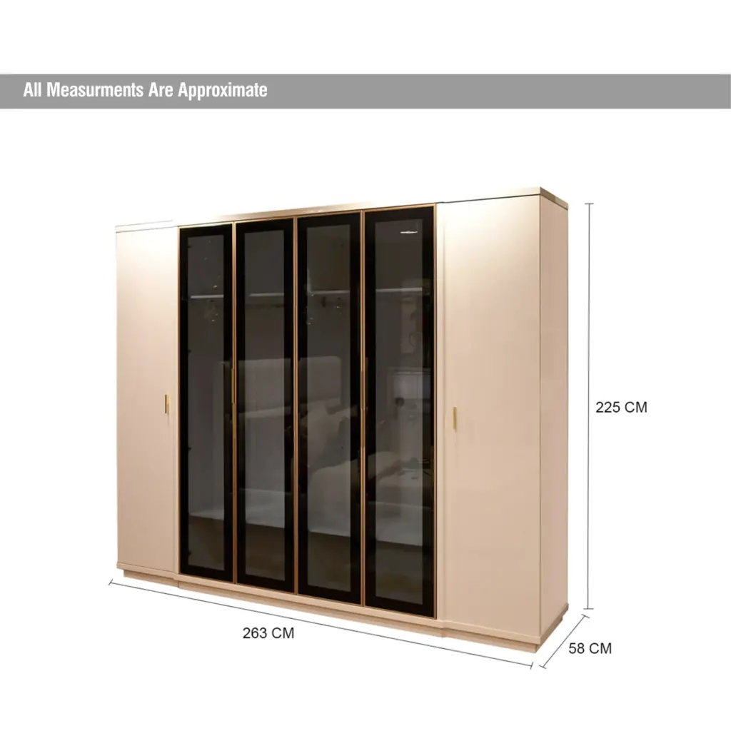 Motella Wardrobe Dim United Furniture