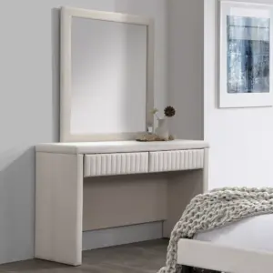 Nastya Dresser with Mirror - Beige