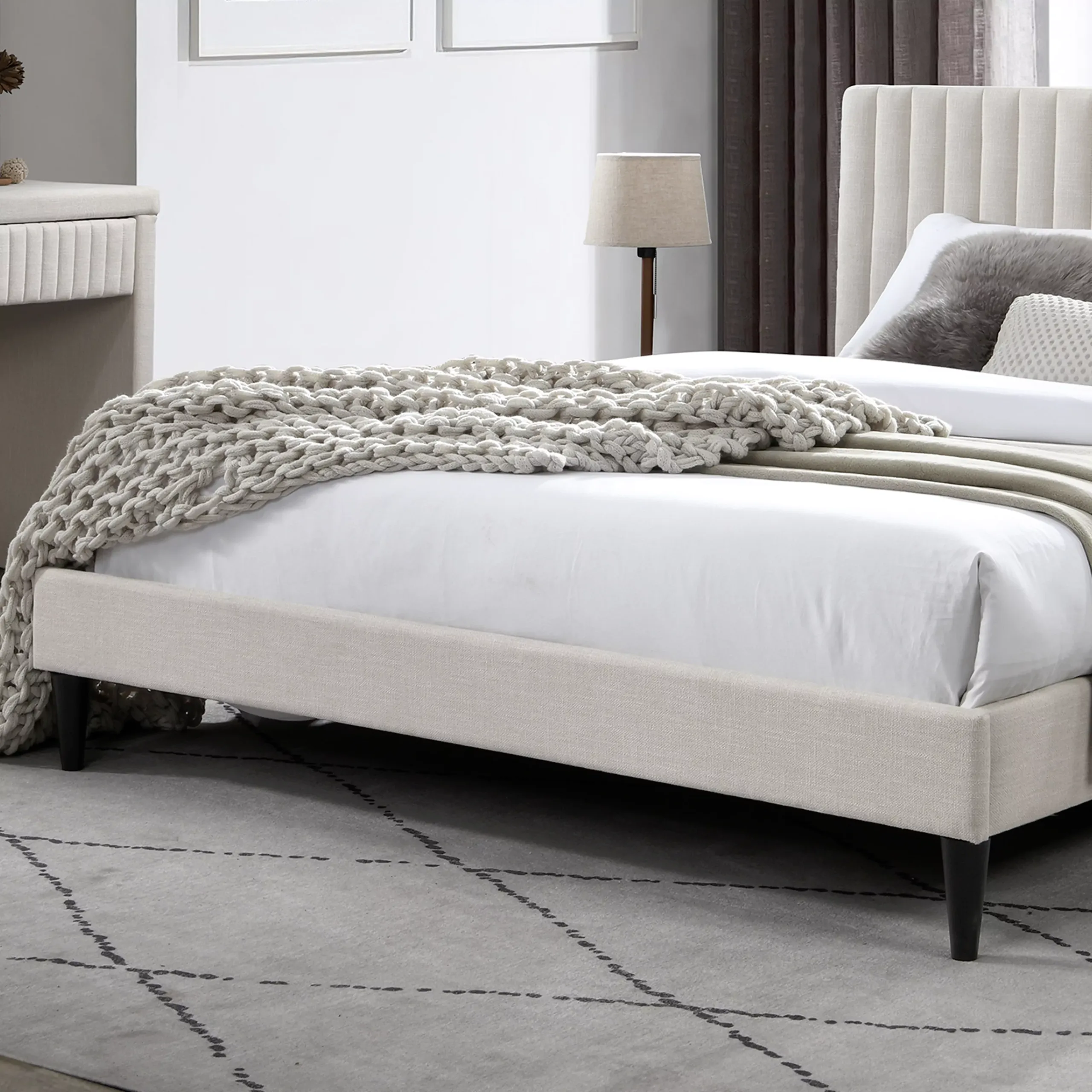 Nastya Queen Bed 3 United Furniture