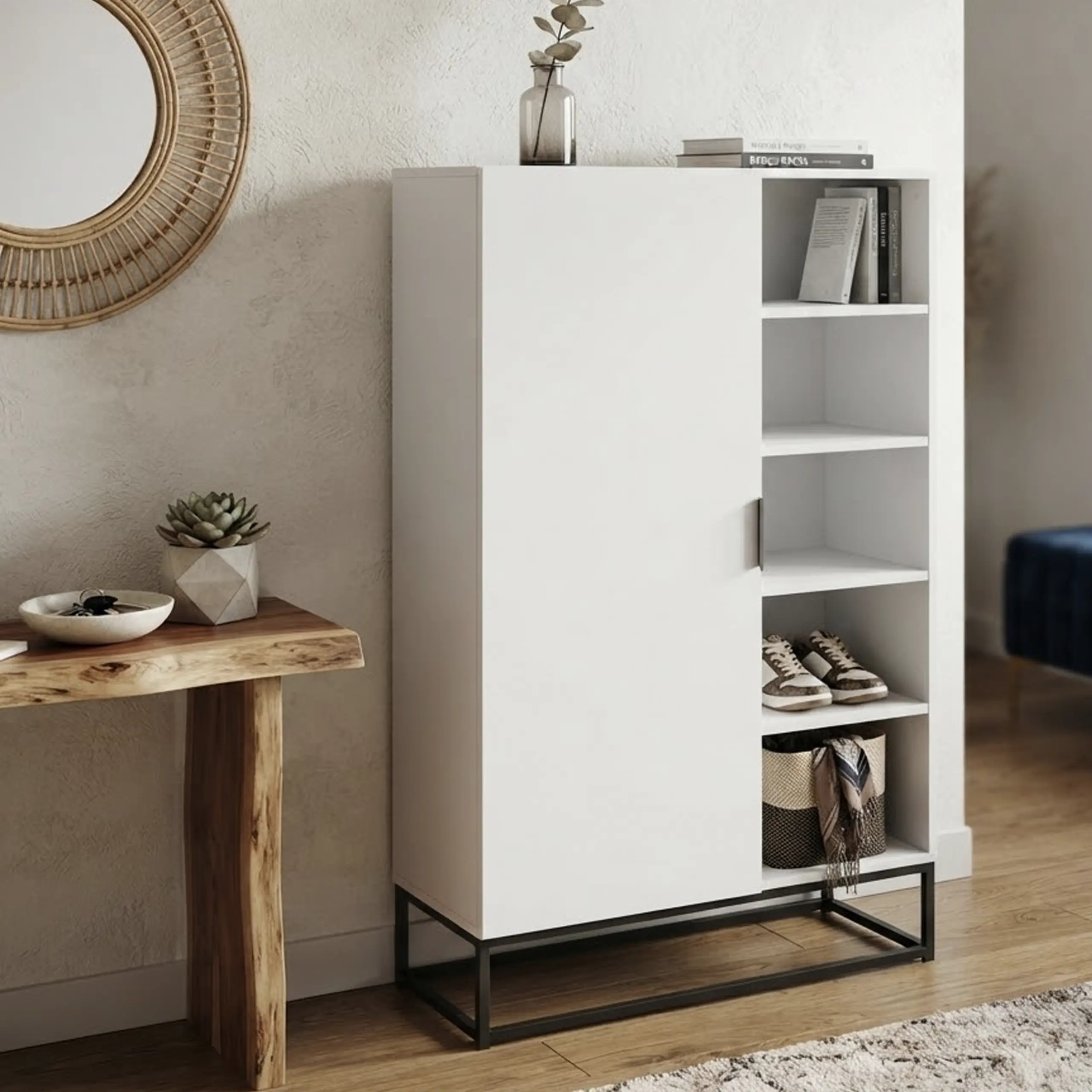 Noble Shoe Cabinet Bg2 United Furniture
