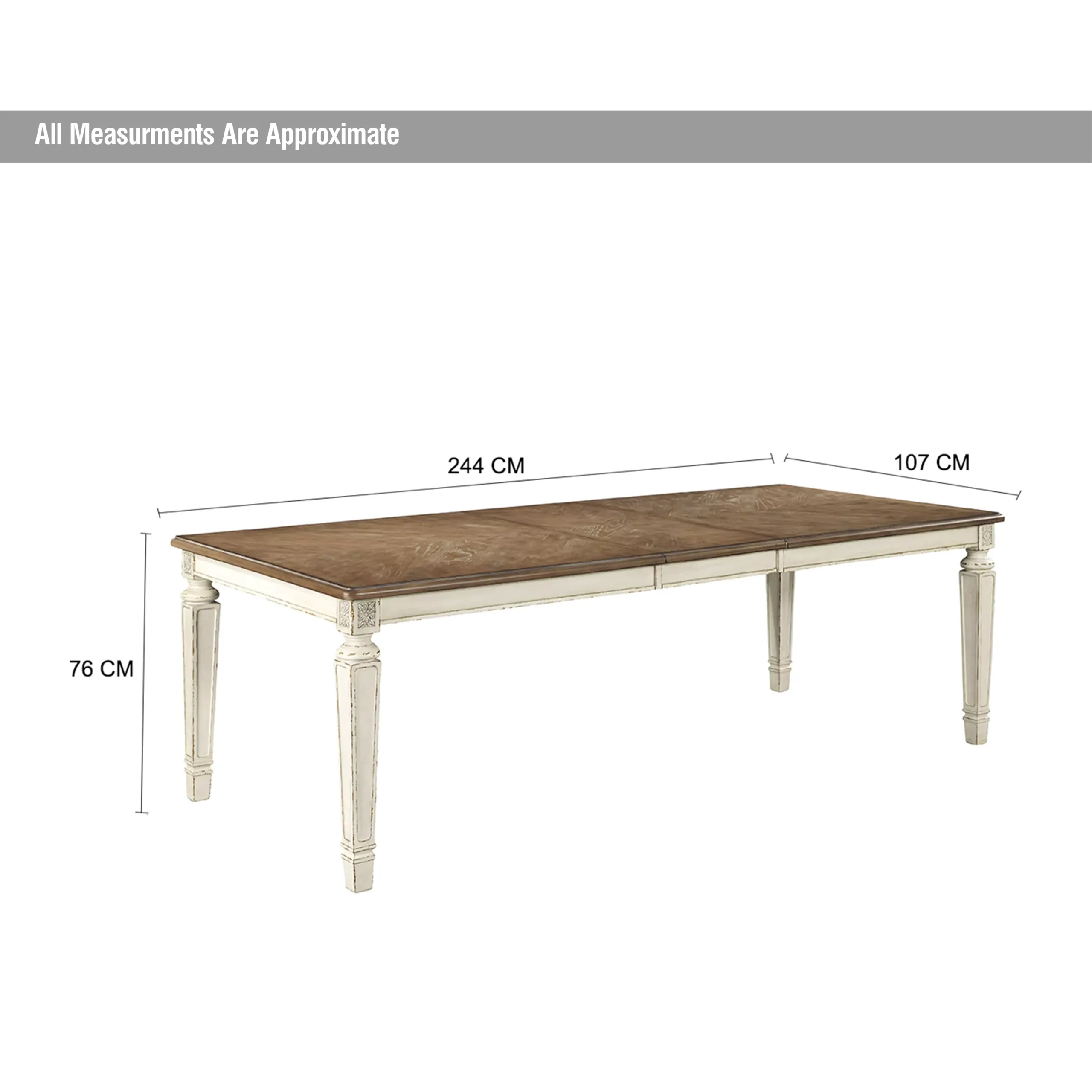 Realyn Dining Table Dim United Furniture