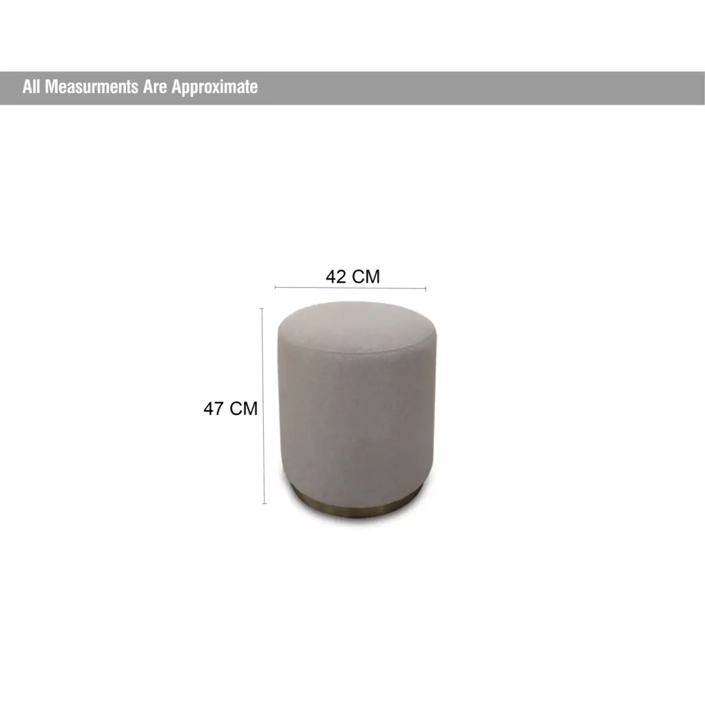 Vaisley Pouf Dim United Furniture