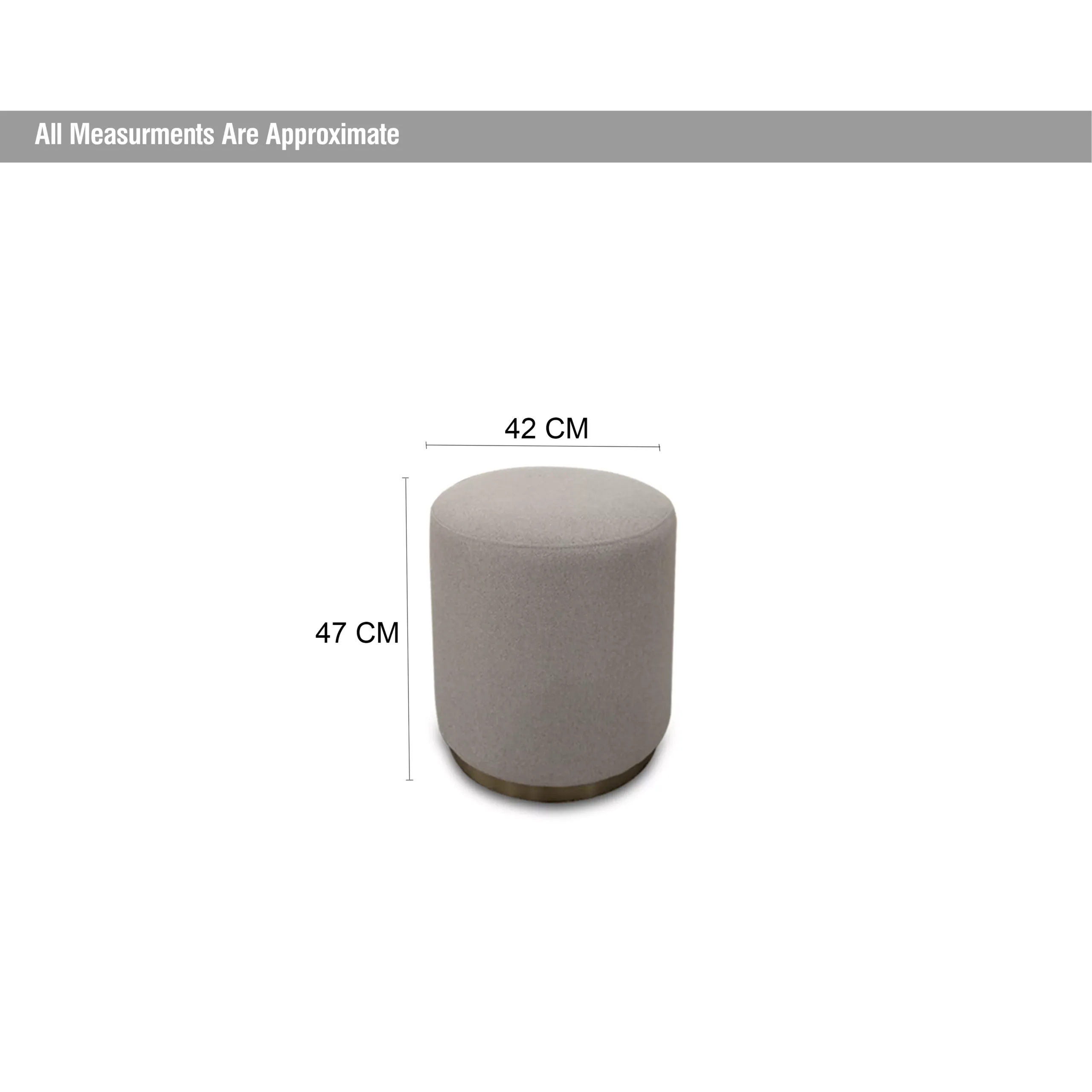 Vaisley Pouf Dim United Furniture