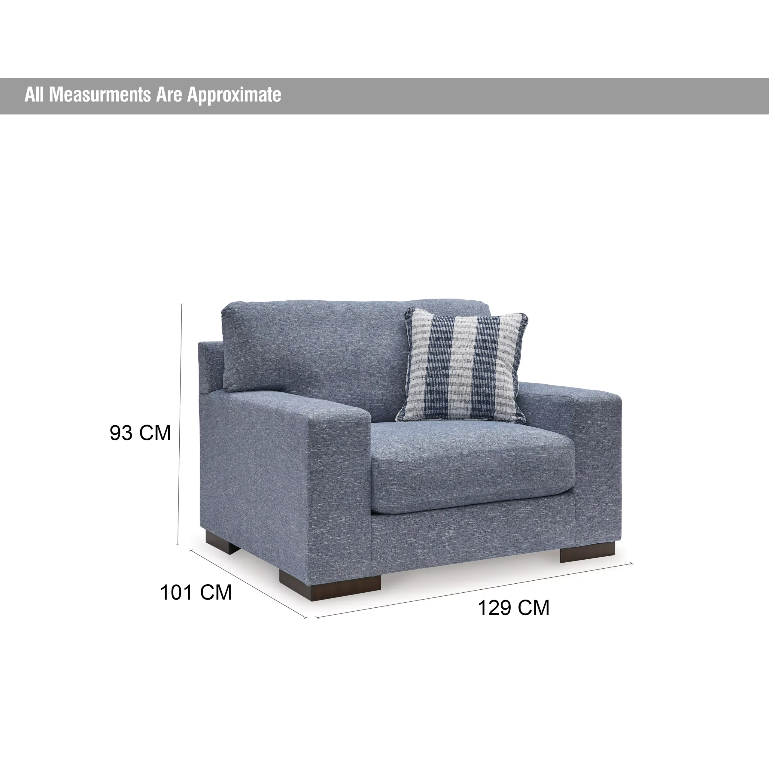 Belvoir Sofa Denim Single Dim United Furniture
