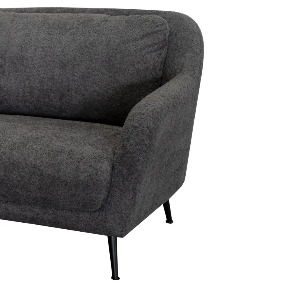 Elb Sofa Dark Grey Swatch 2 United Furniture