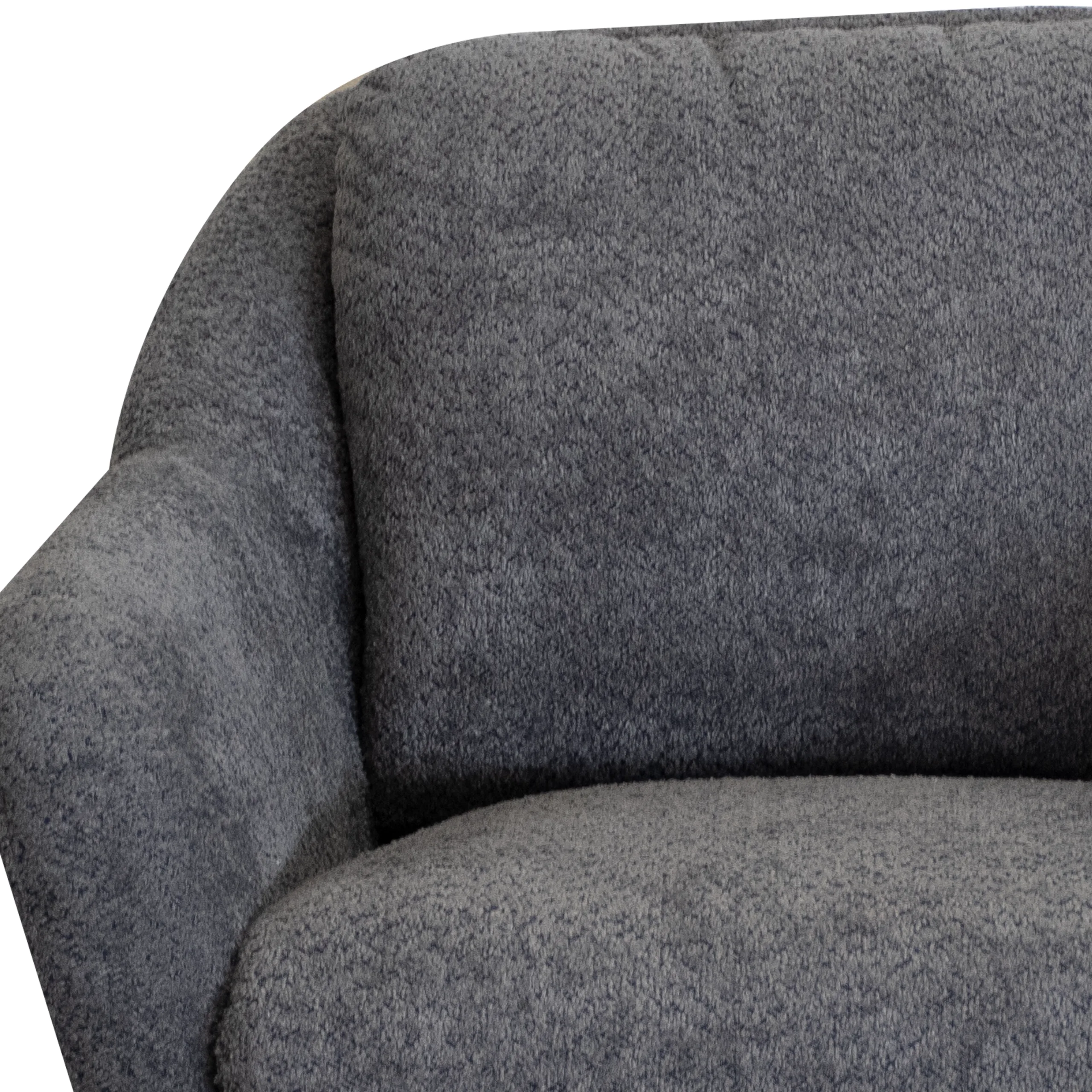 Elba Single Seater Sofa Dark Grey Swatch 4 United Furniture