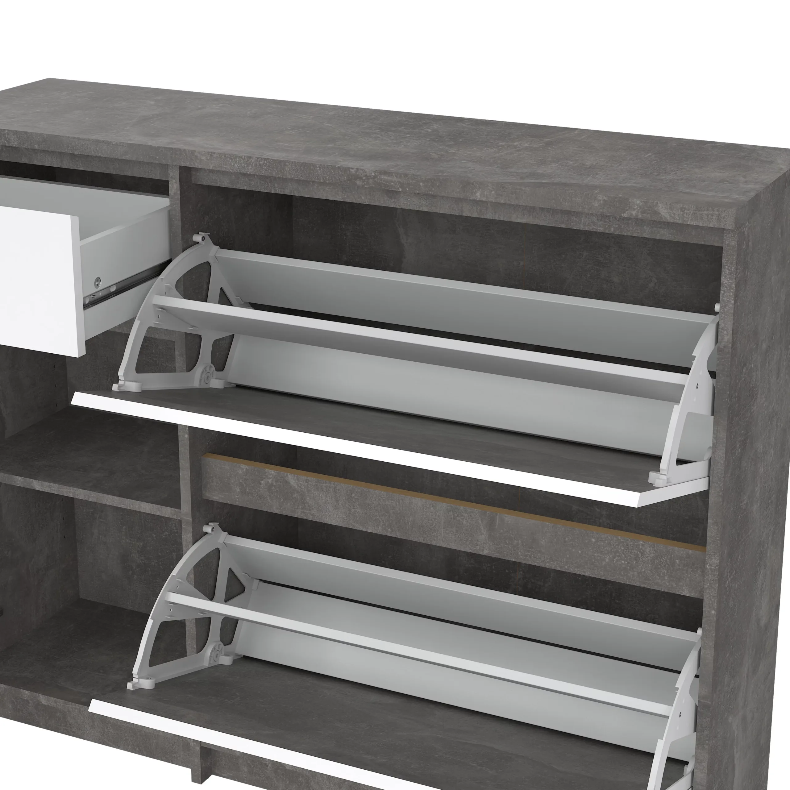 Naia Shoe Cabinet Bhgw Swatch United Furniture