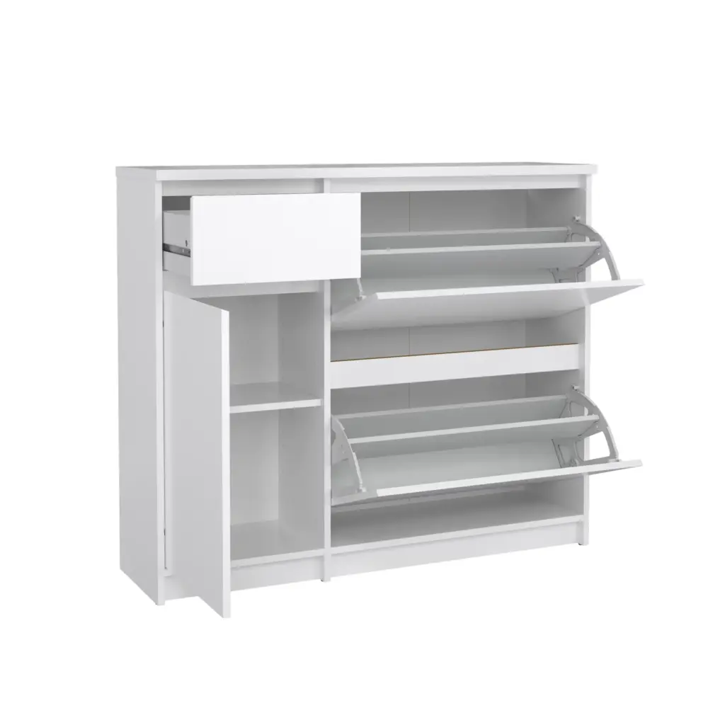 Naia Shoe Cabinet Gw Open United Furniture