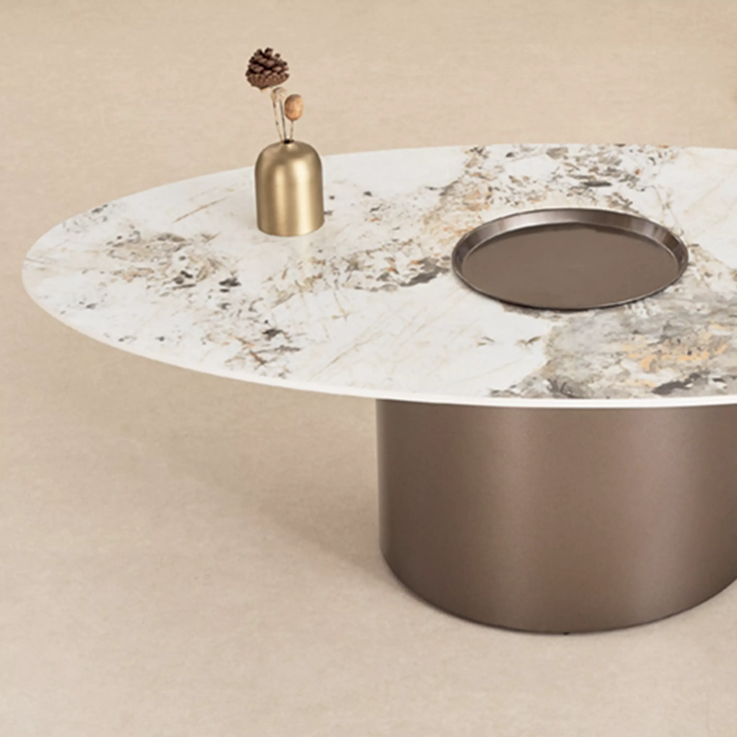 Ripart Oval Coffee Table 1 United Furniture