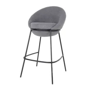 Arrowy Bar Stool - Grey