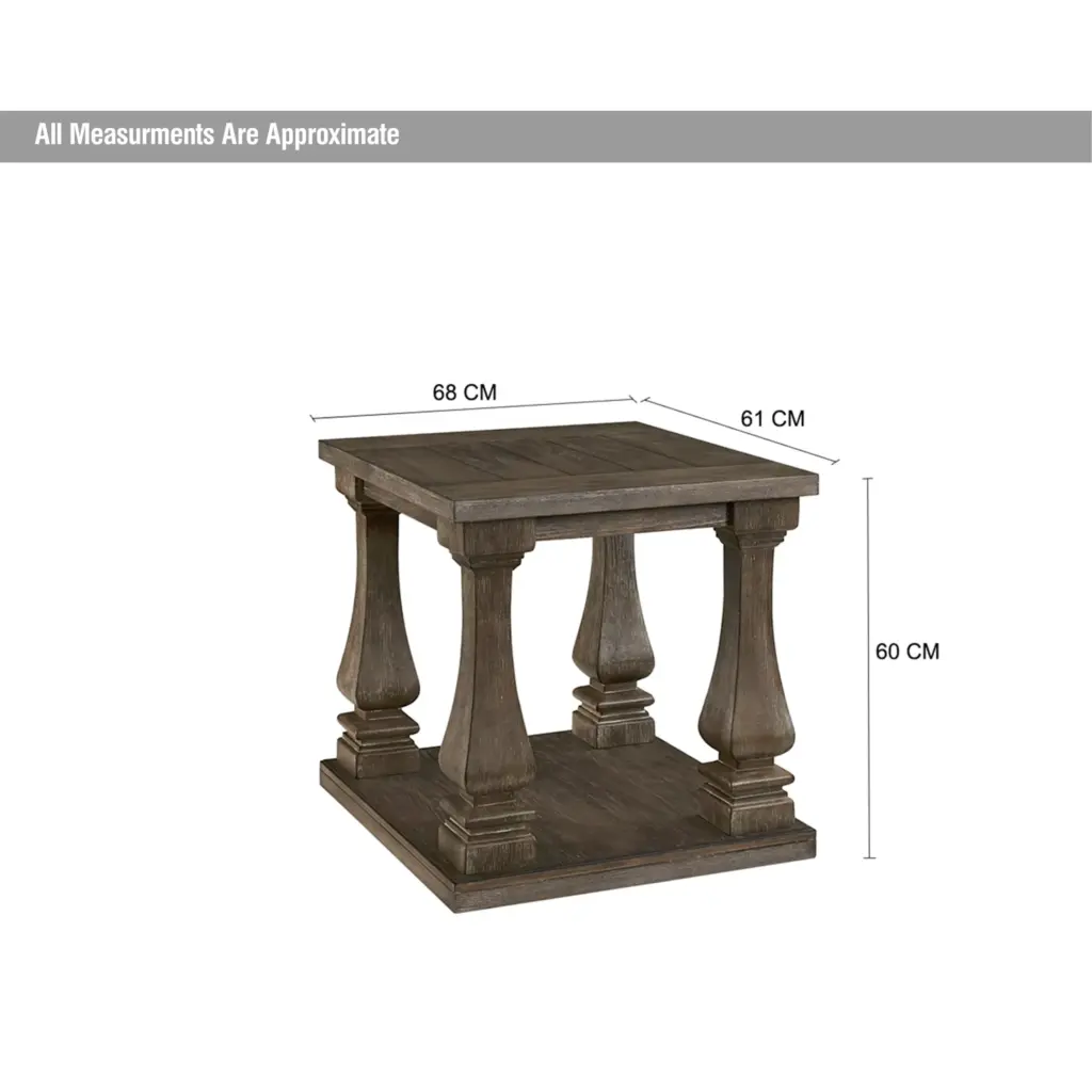 Johnelle End Table Dim United Furniture