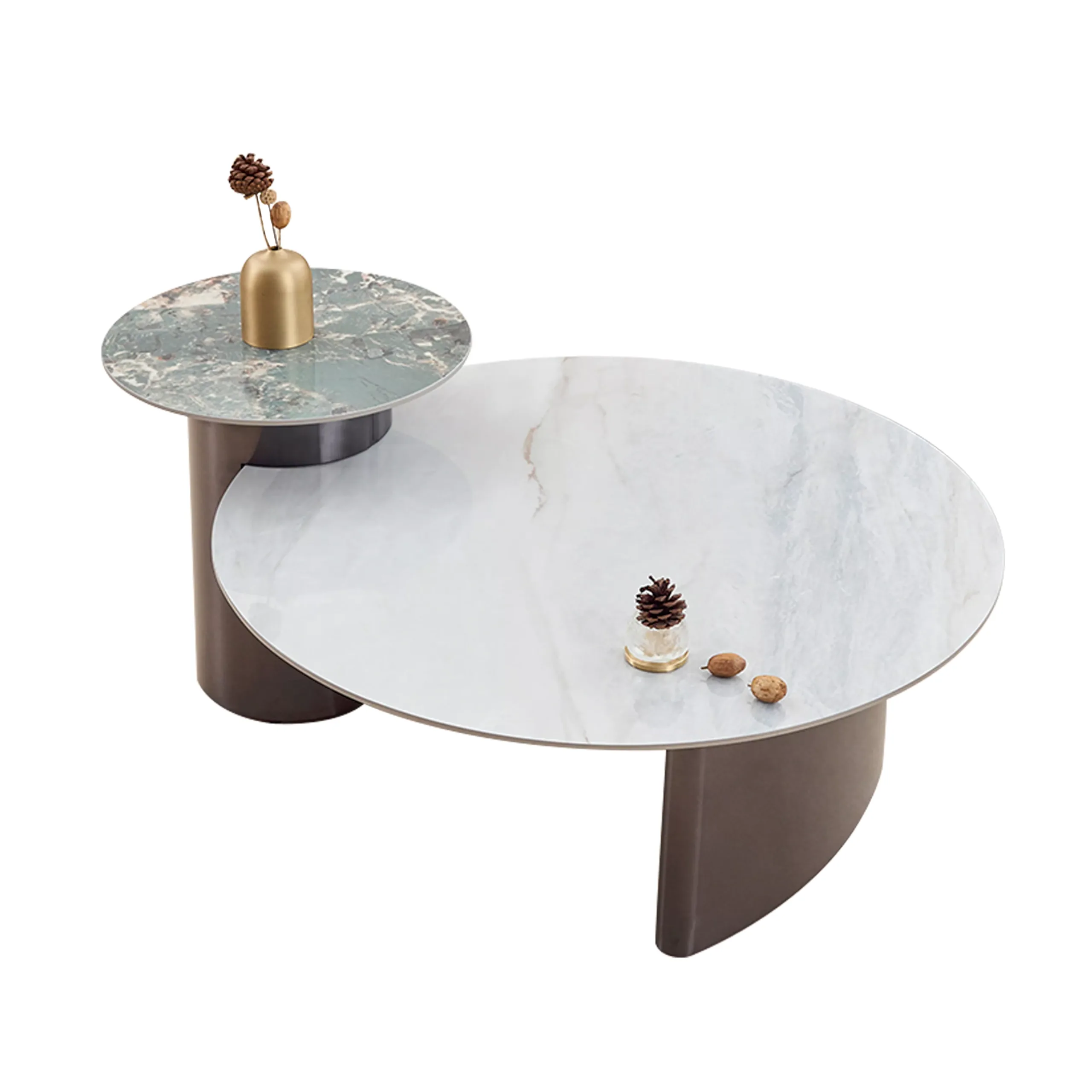 Larios Round Coffee Table 3 United Furniture