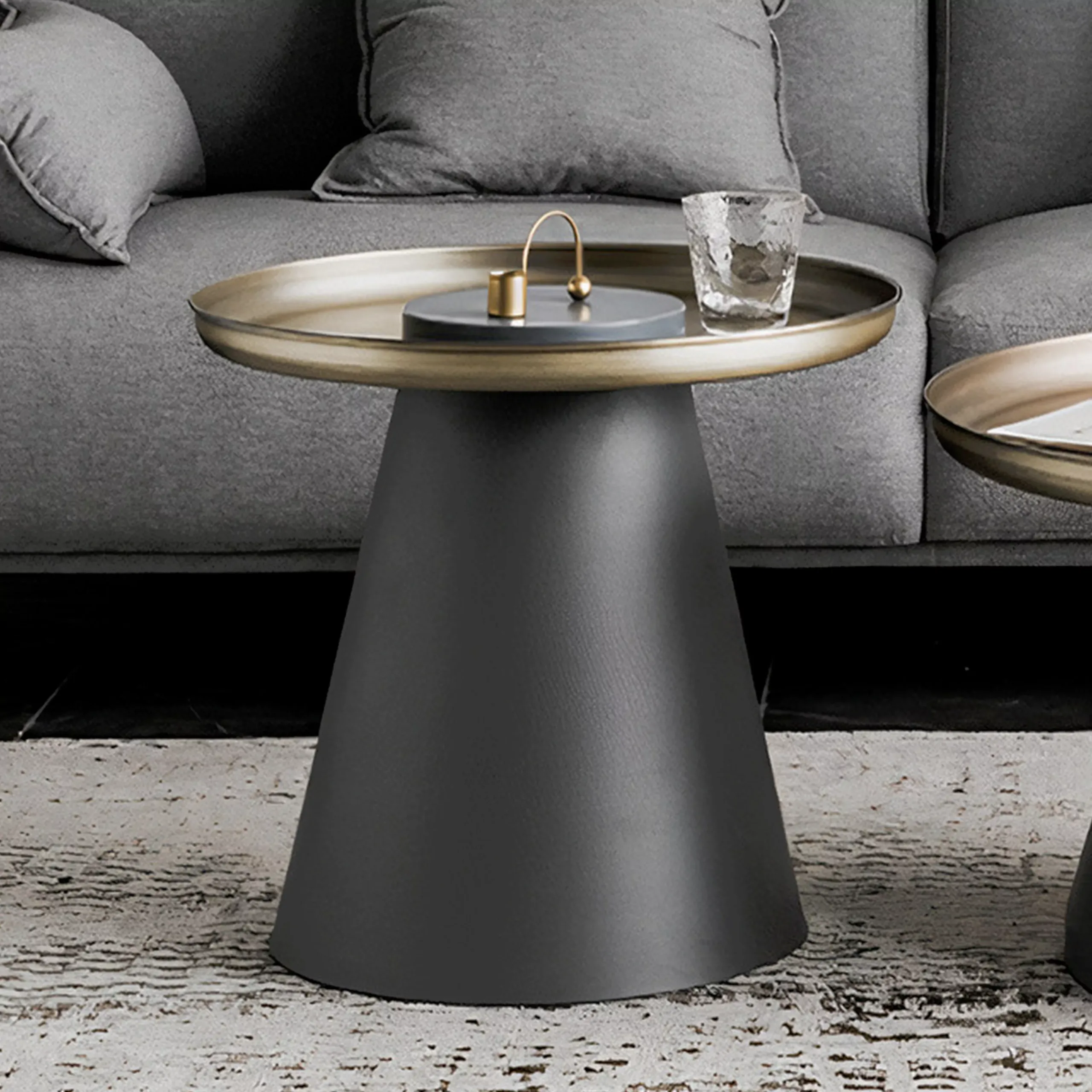 Mattia Round End Table United Furniture
