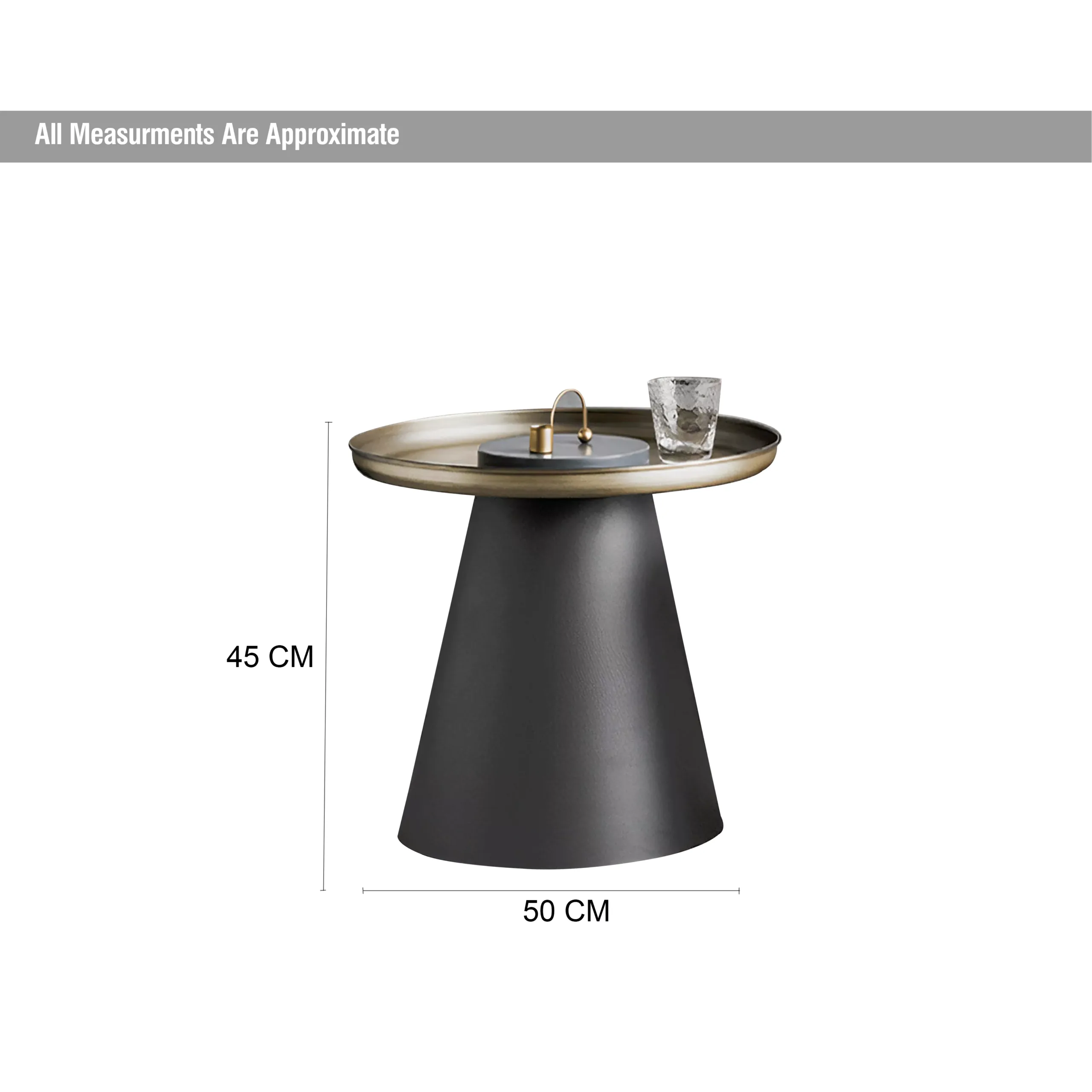 Mattia Round End Table Dim United Furniture
