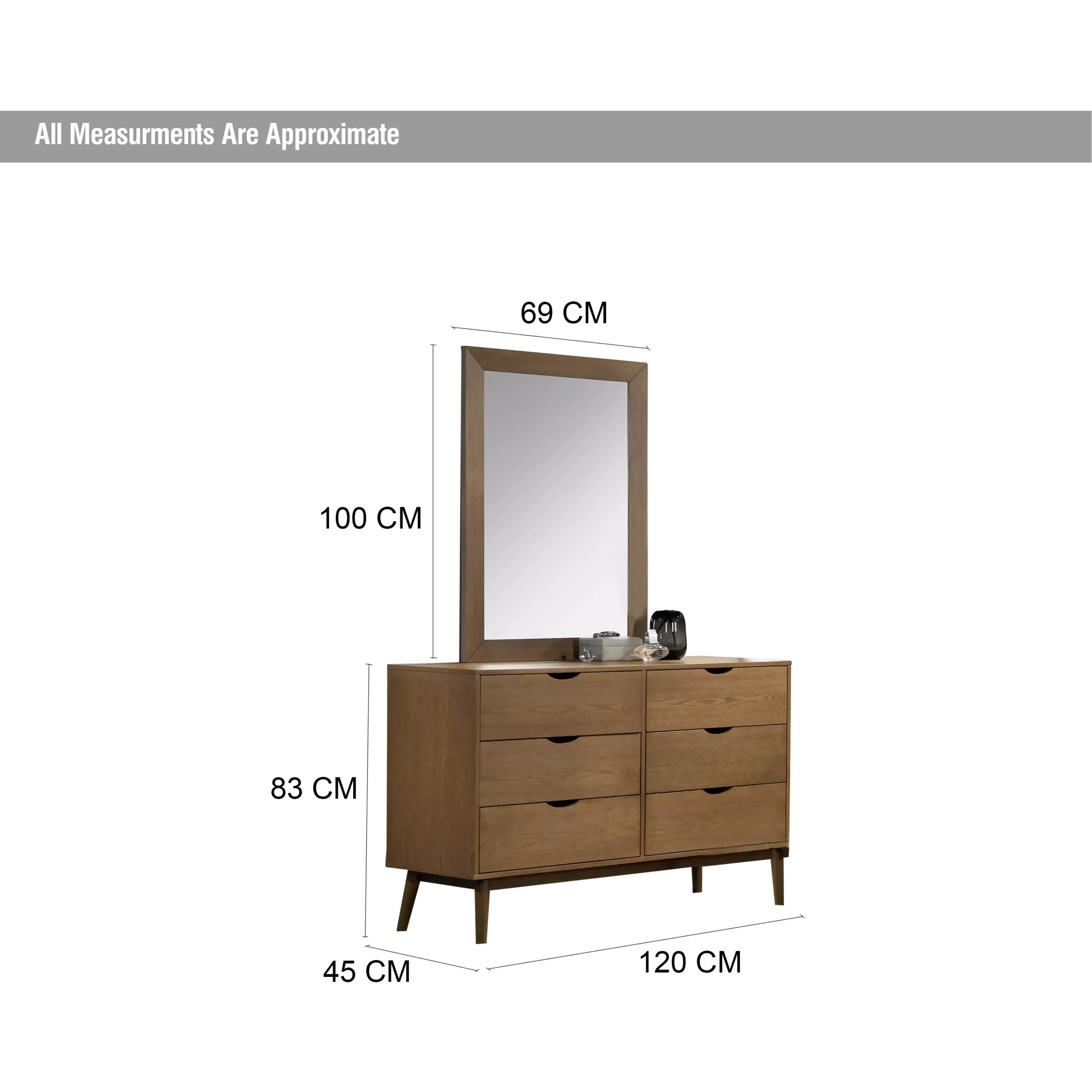 Meizhu Dresser Dim United Furniture