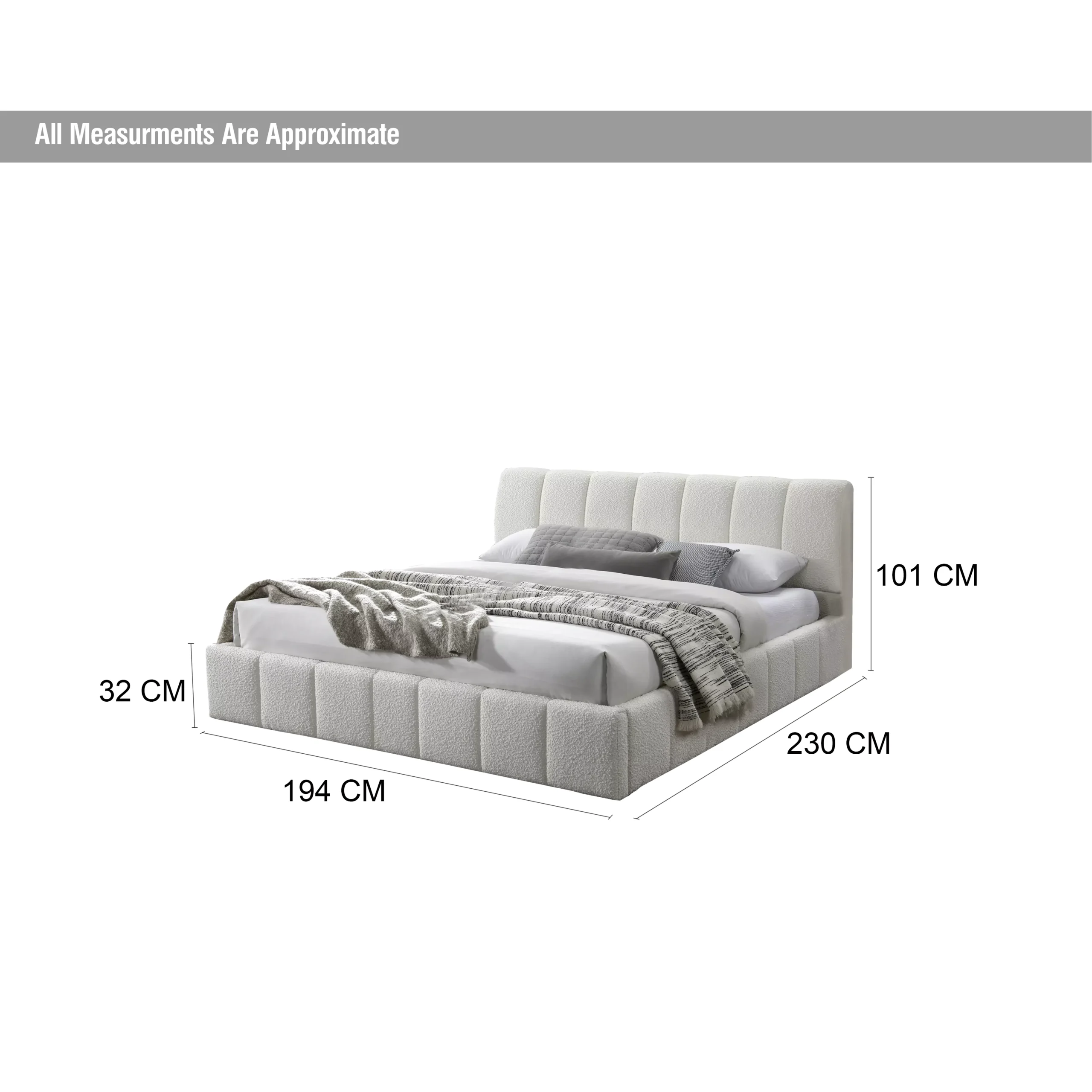Picton King Bed Dim United Furniture