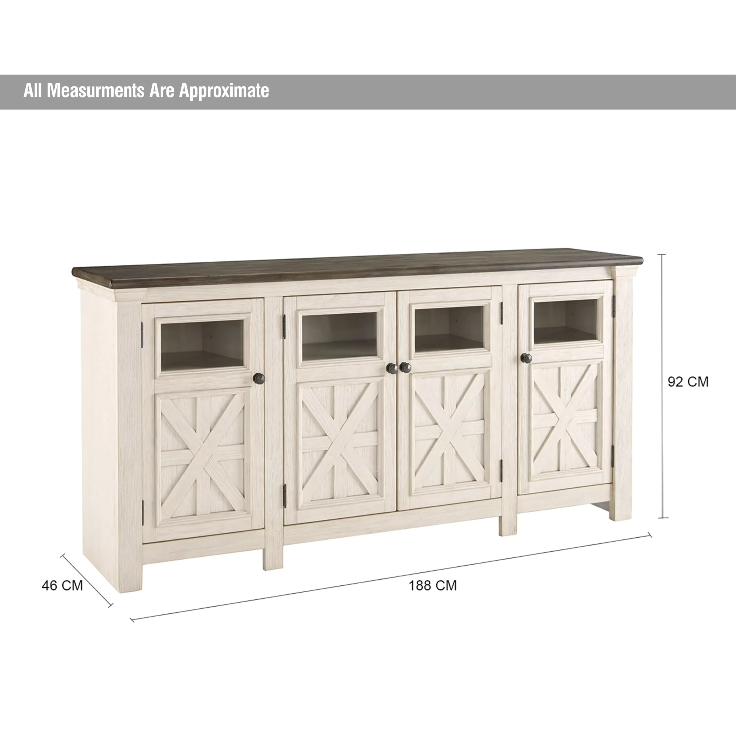 Bolanburg Extra Large Tv Stand Dim United Furniture