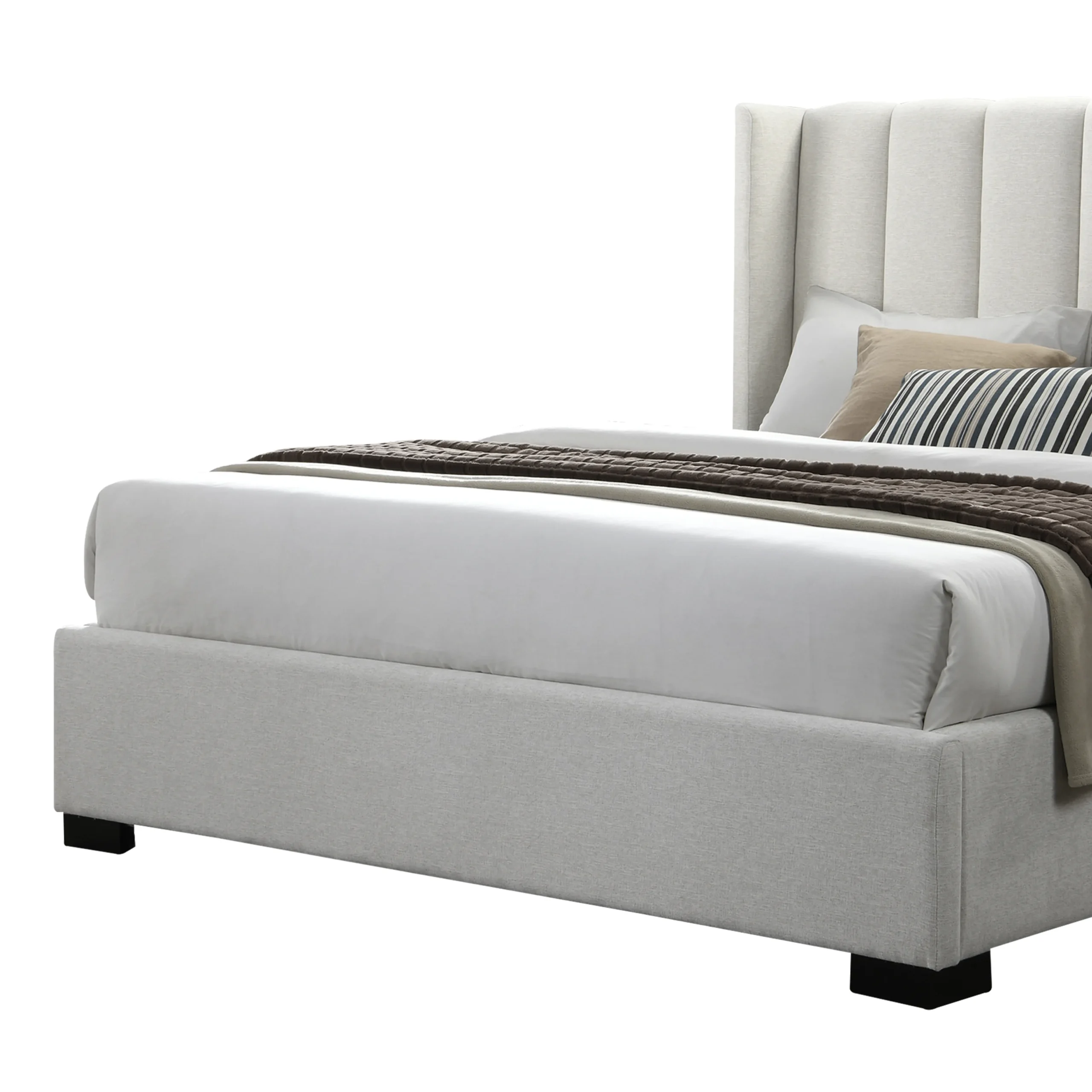 Rubens King Bed Ivory 2 United Furniture