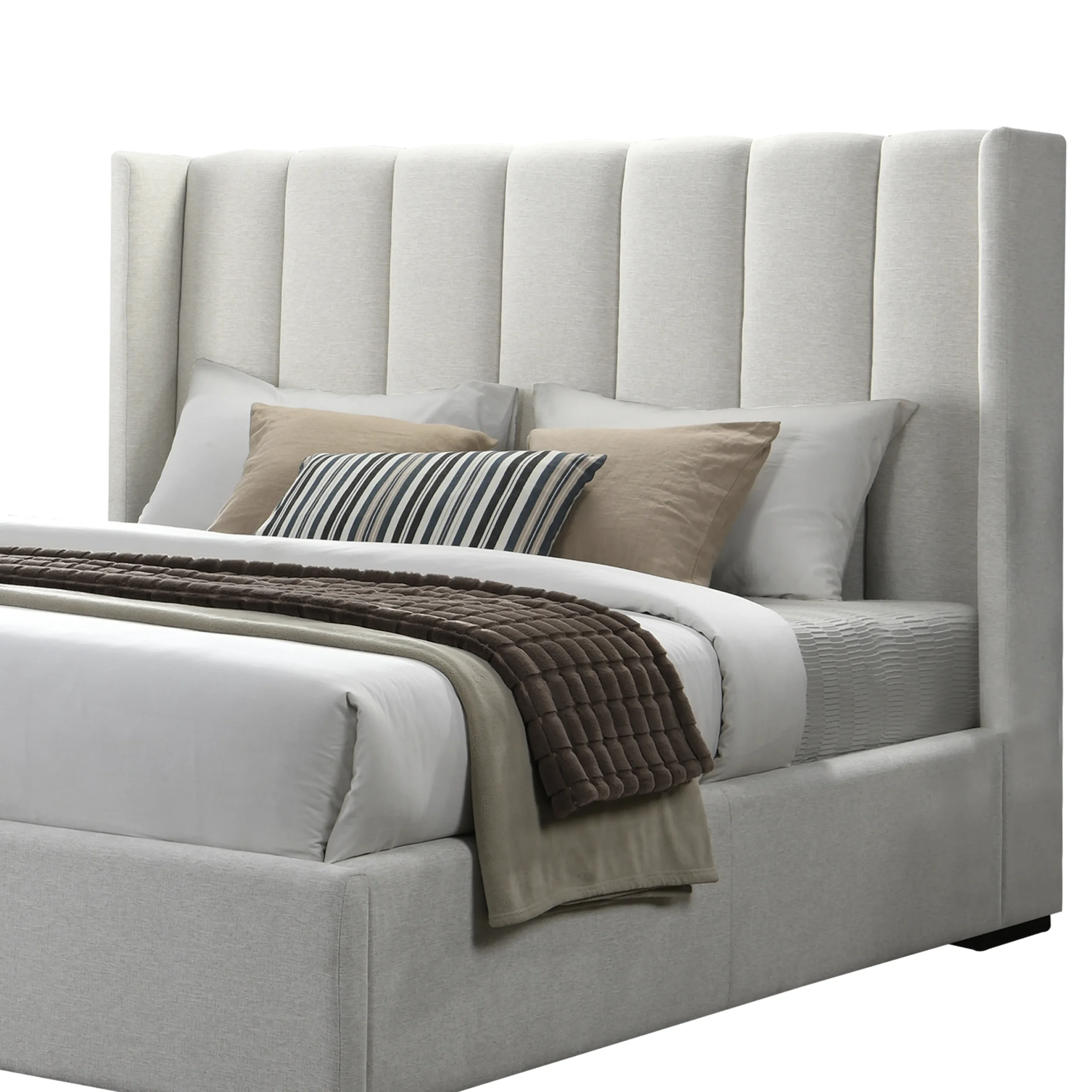 Rubens King Bed Ivory 3 United Furniture