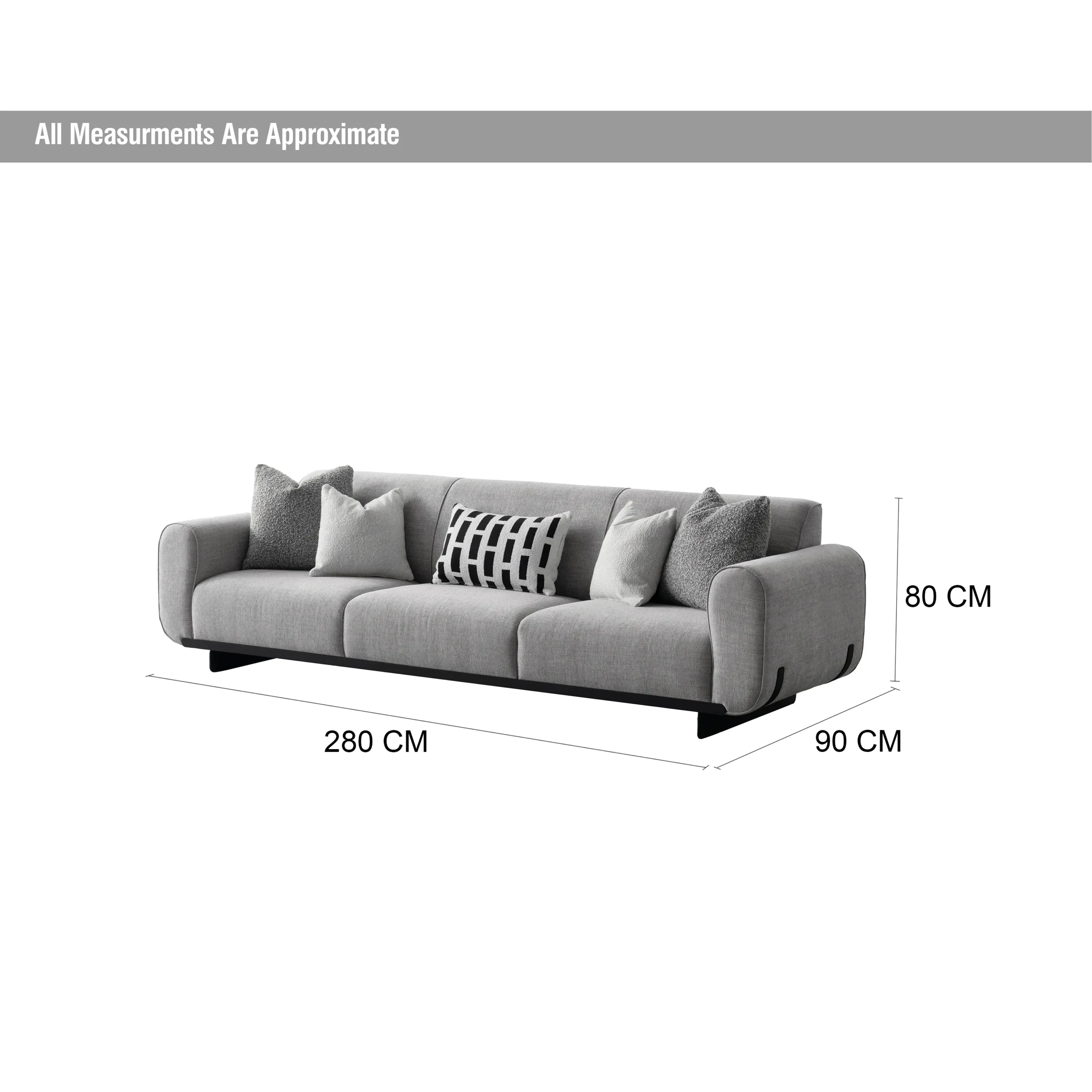 Alin Sofa Dim United Furniture