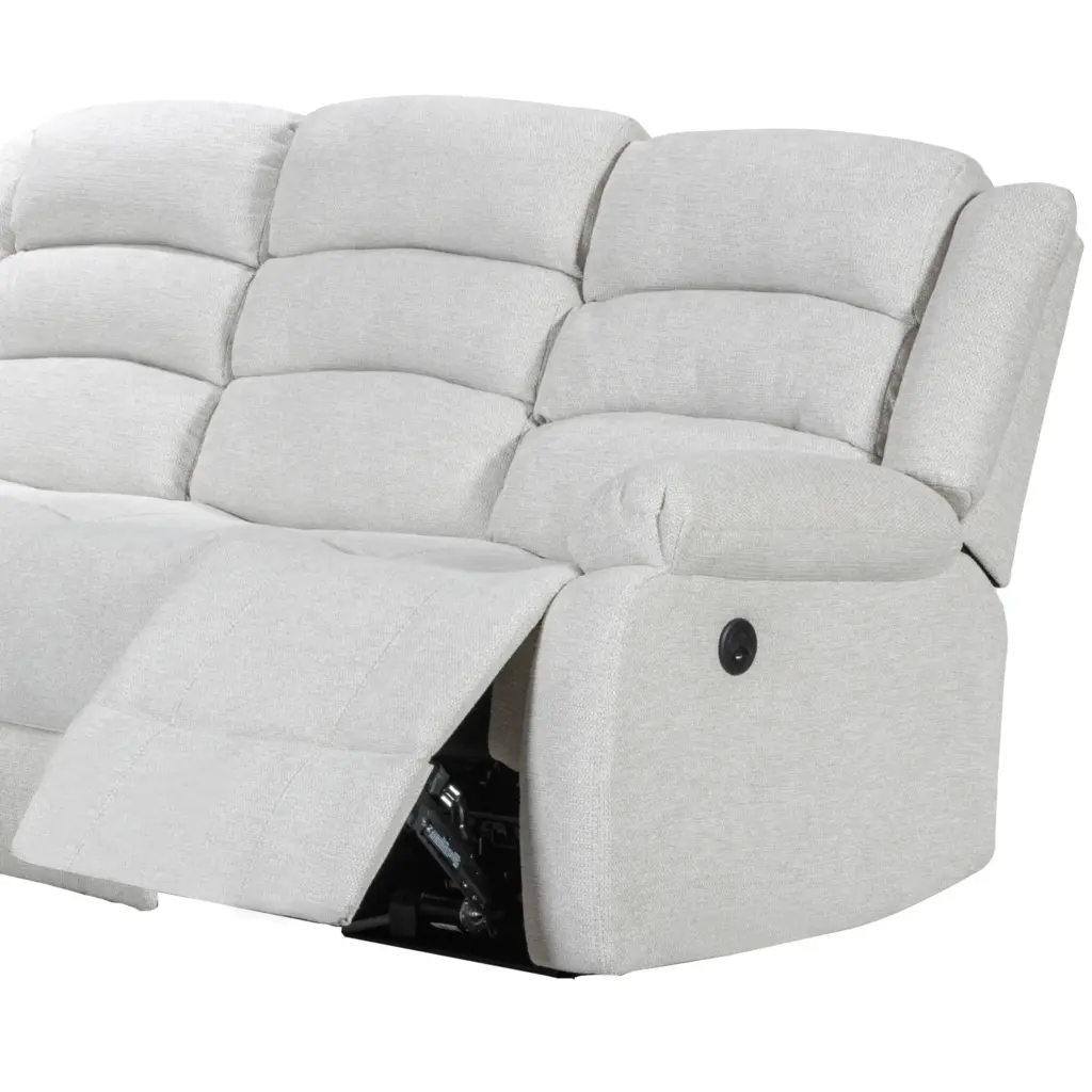 Atlantico Recliner 3seater Beige 2 United Furniture