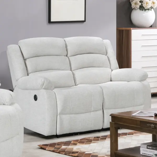 Atlantico 2 Seater Power Recliner - Beige