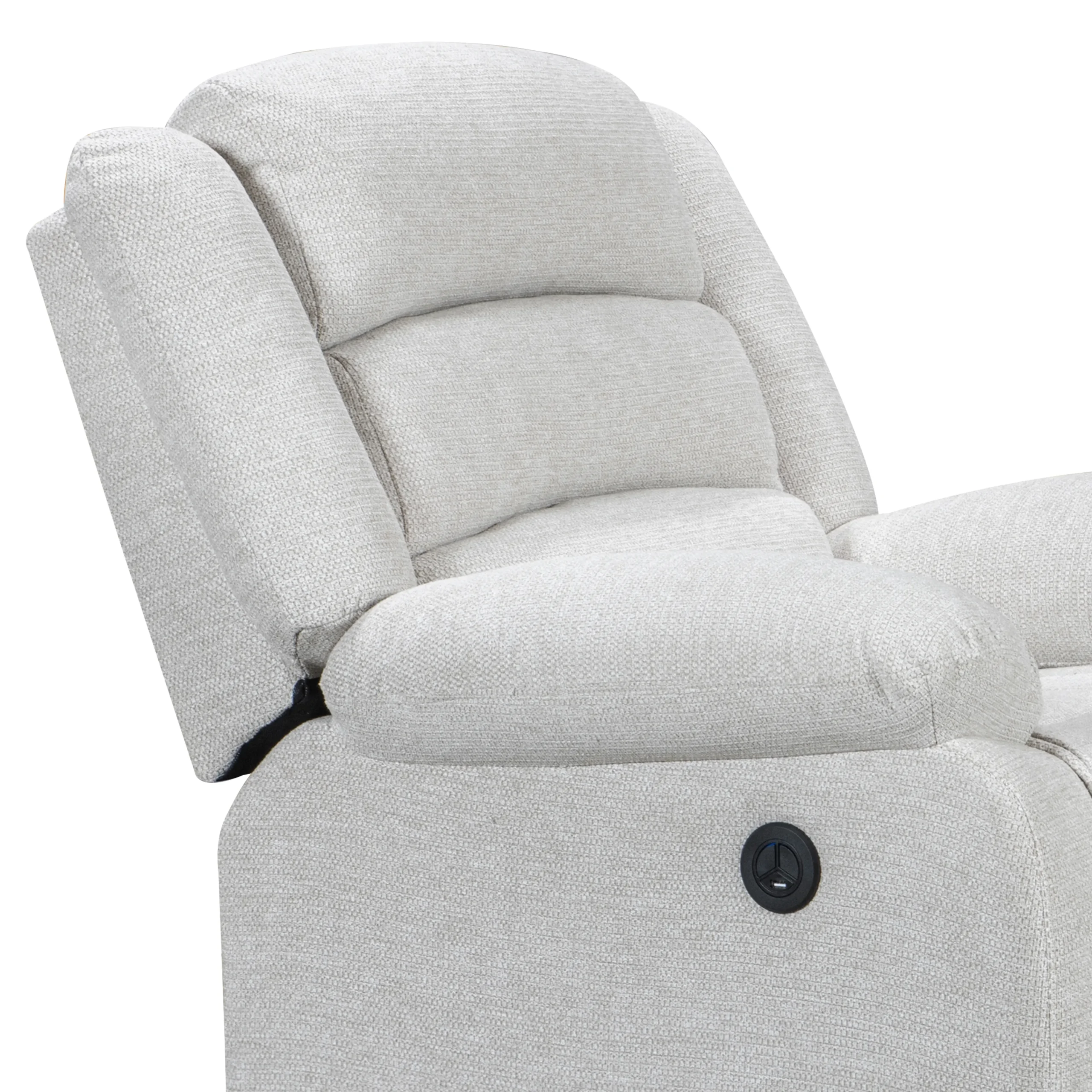 Atlantico Single Recliner Beige 2 United Furniture
