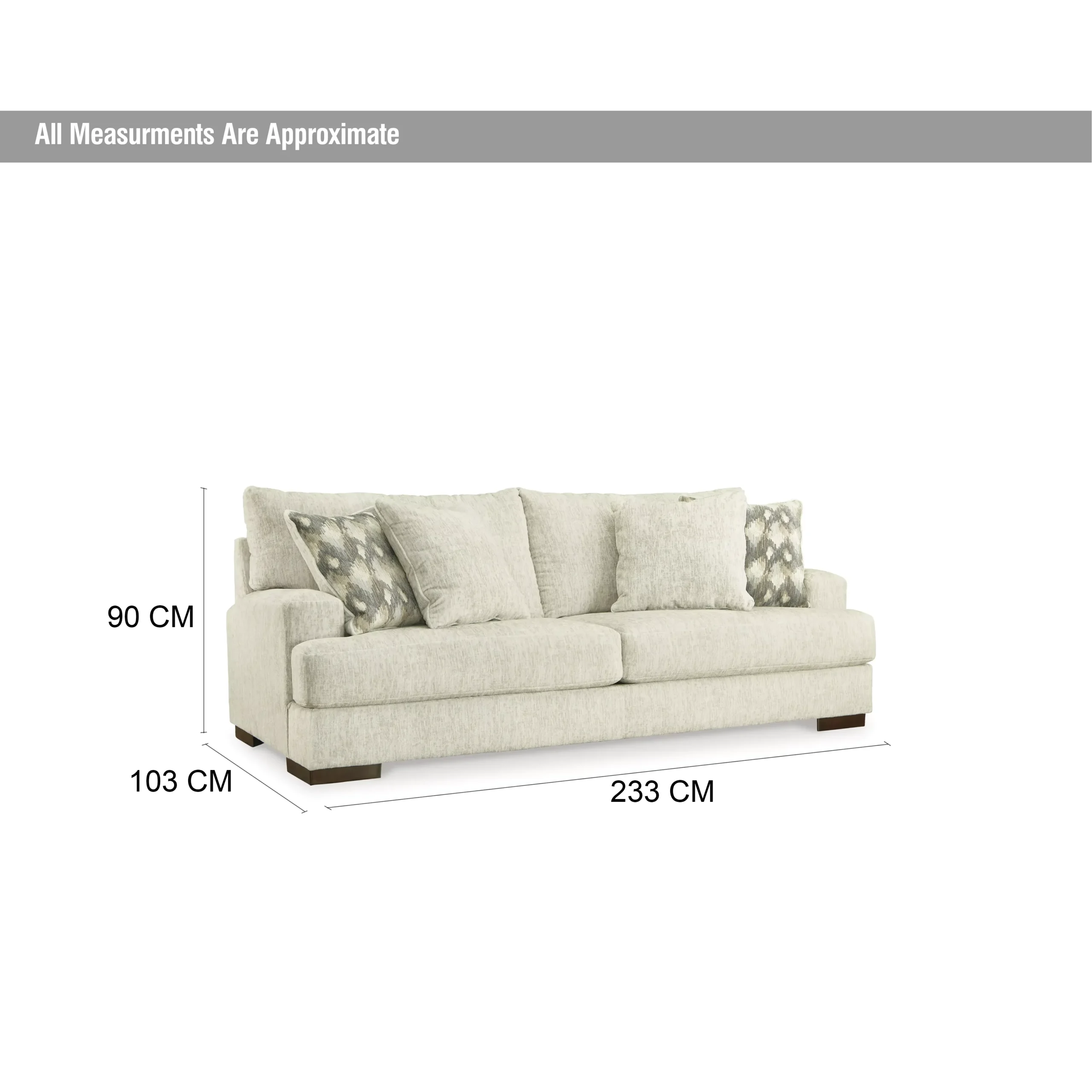 Caretti Sofa Dim United Furniture