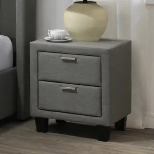 Clara Night Stand - Grey