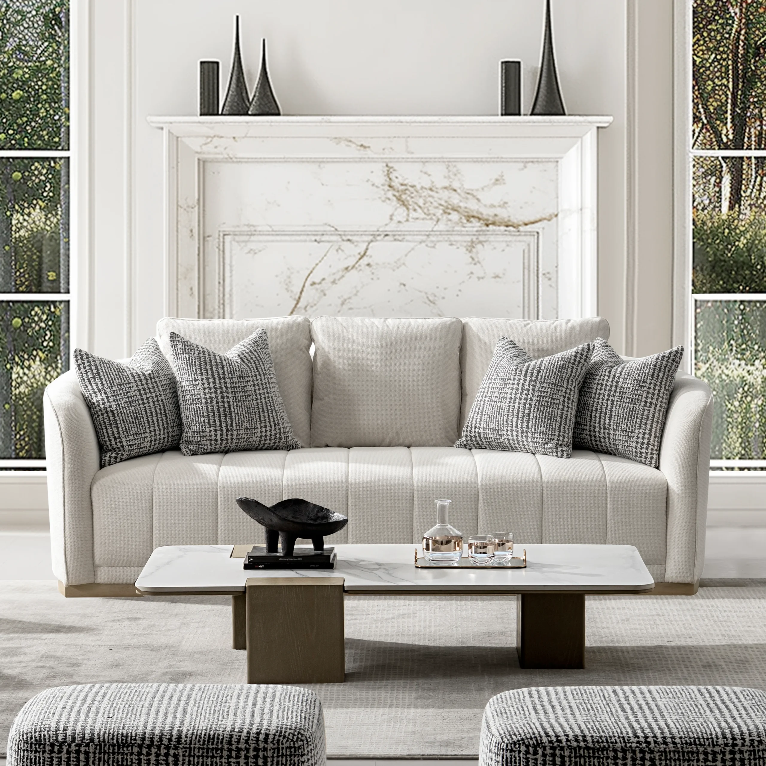 Nora 3seater United Furniture