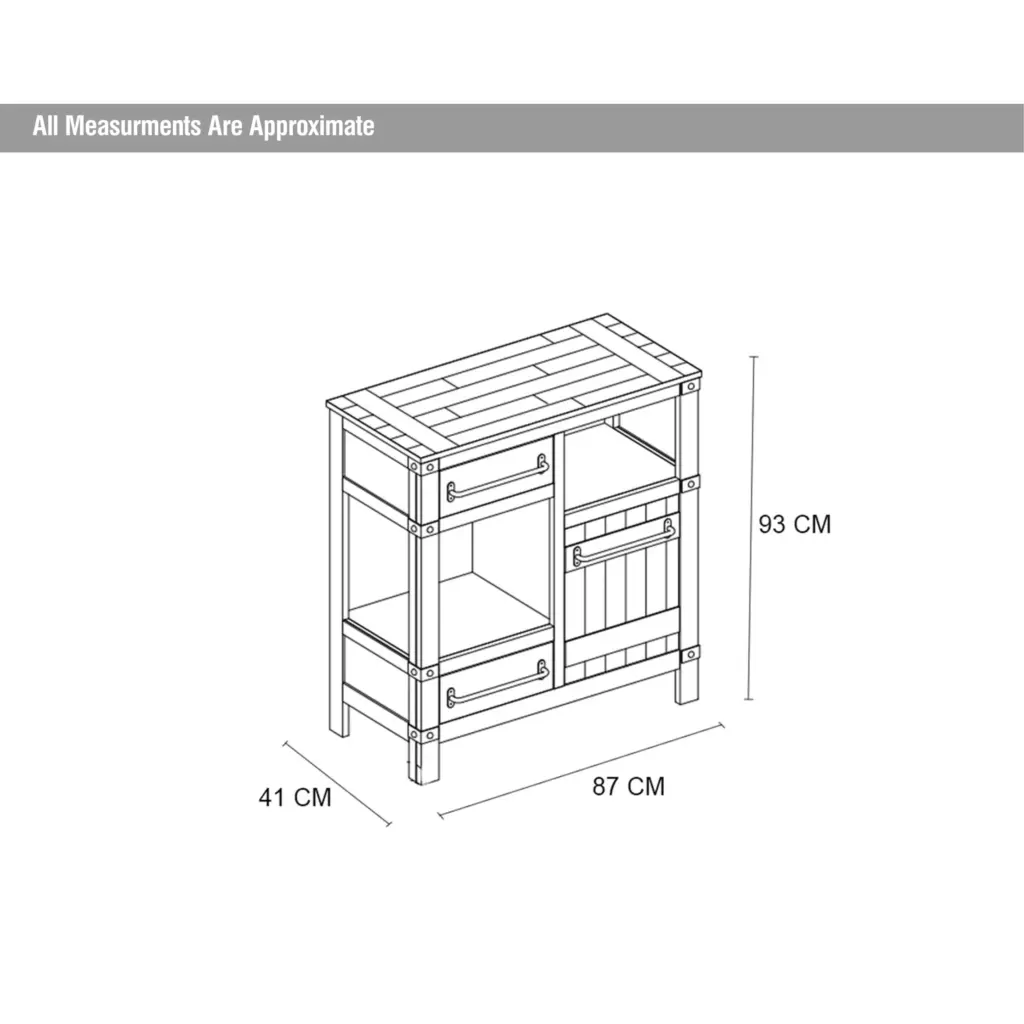 Roybeck Accent Cabinet Dim United Furniture