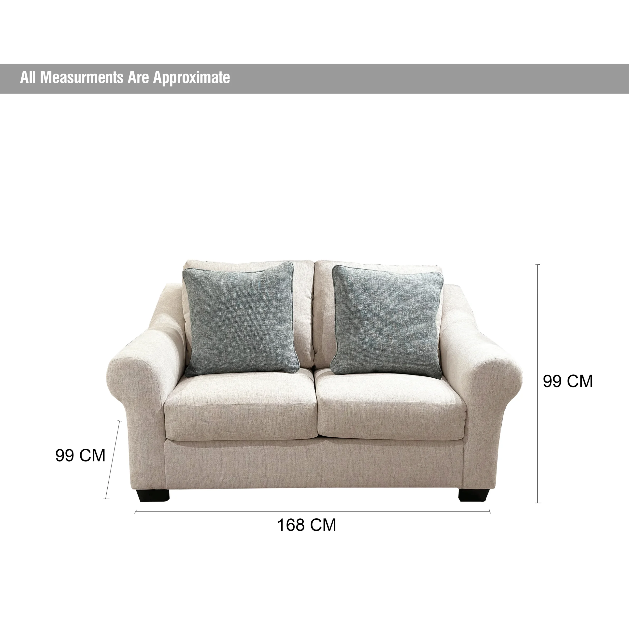 Belread 2seater Dim United Furniture