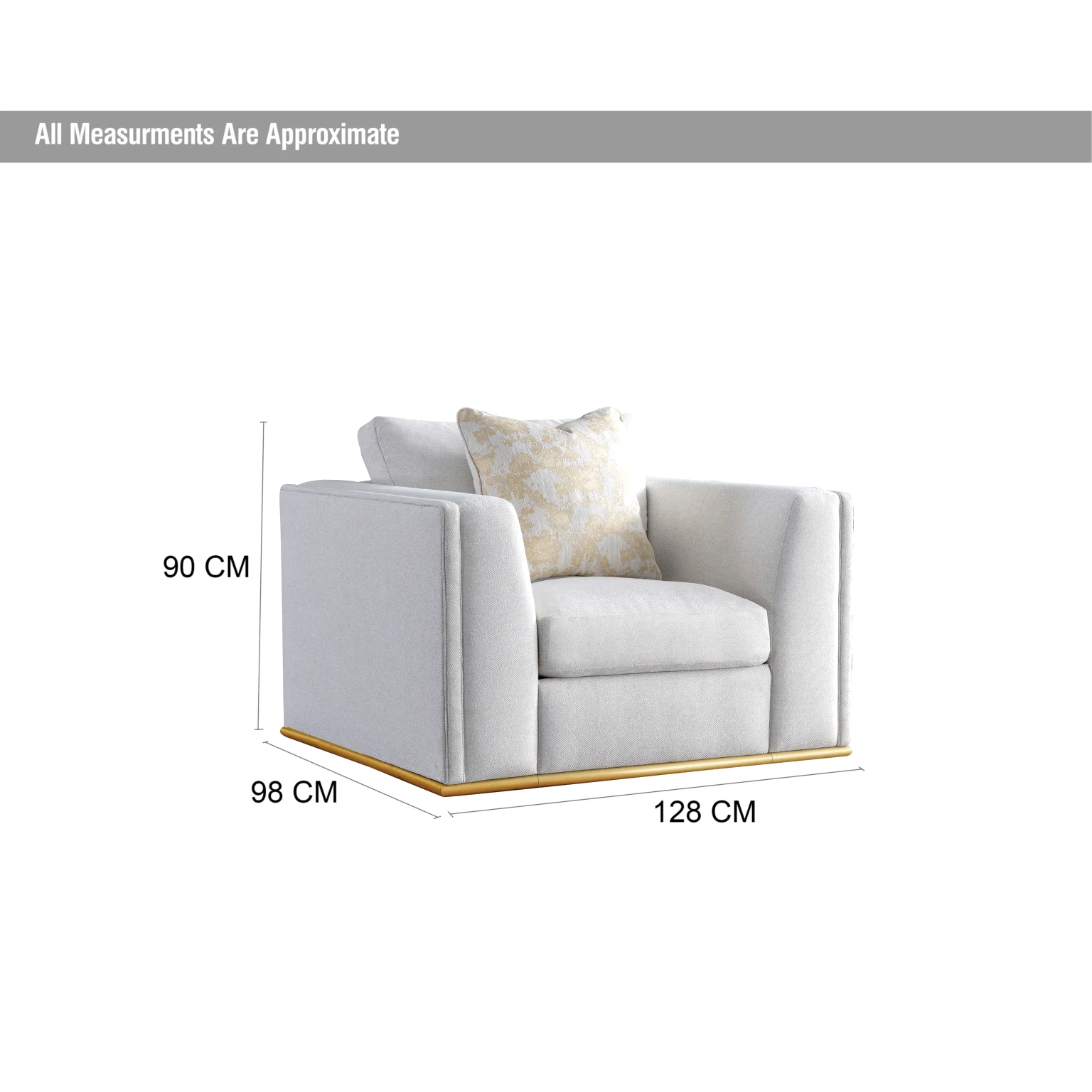 Doro Single Seater Dim2 United Furniture